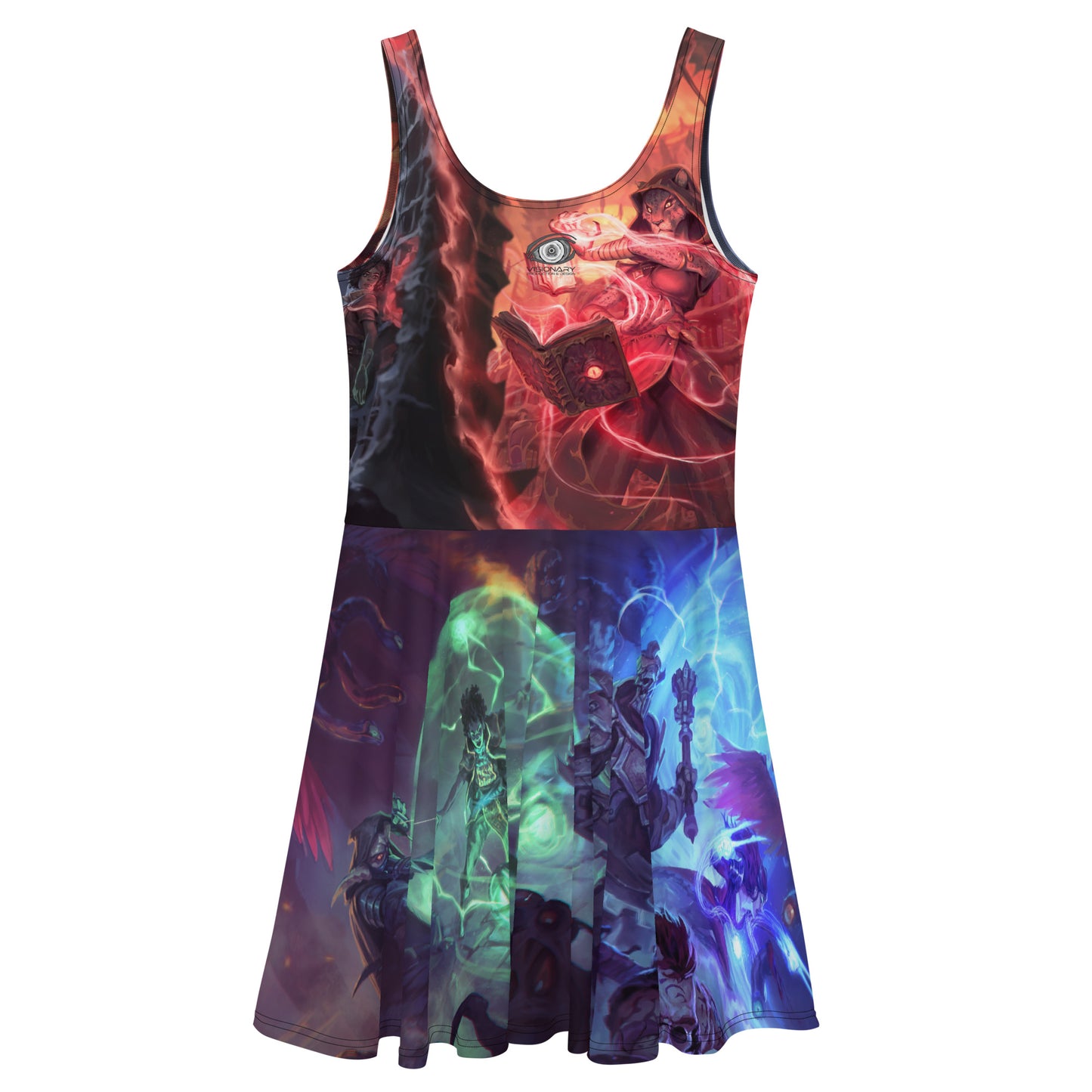 Skater Dress "Chronicles" "Exploring"