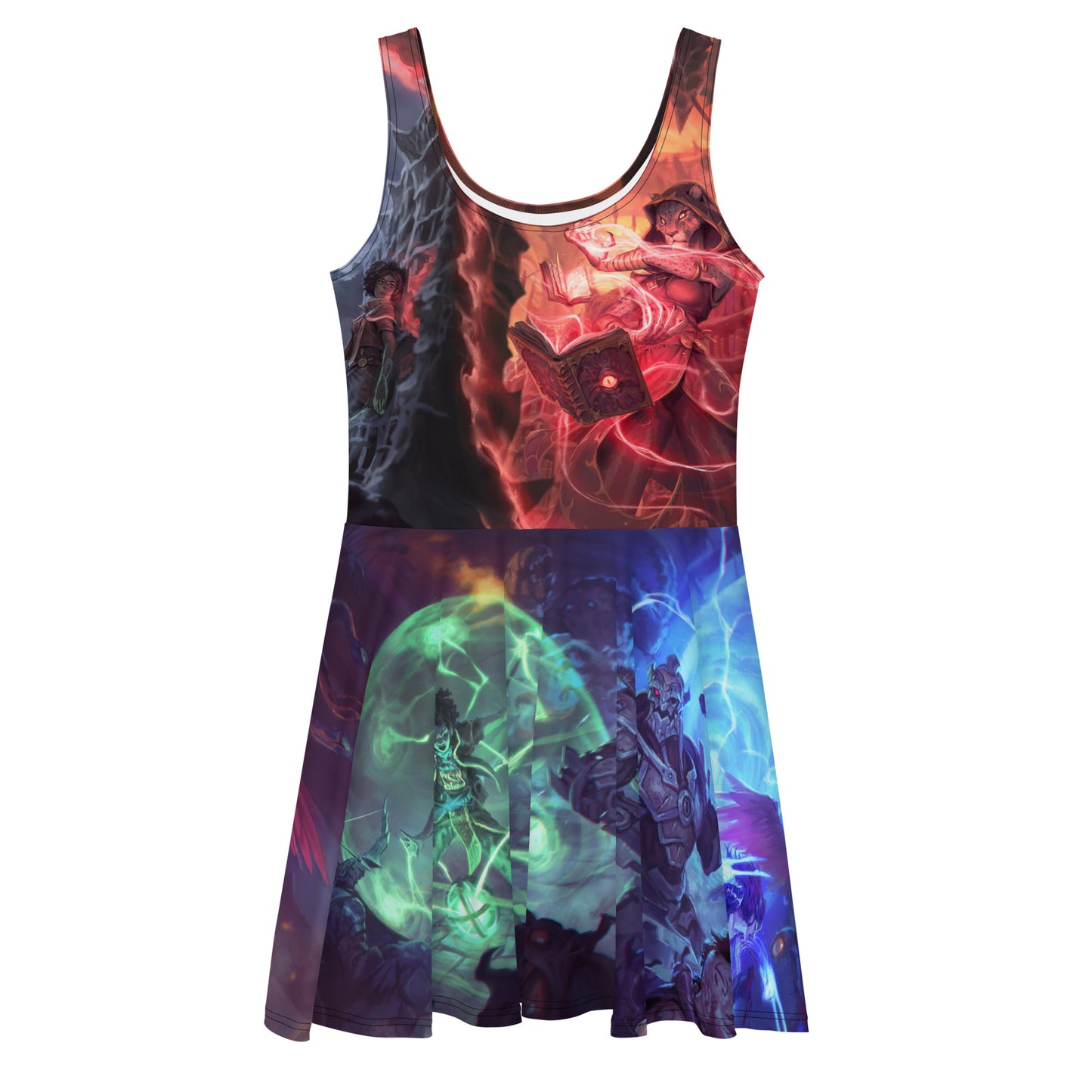 Skater Dress "Chronicles" "Exploring"