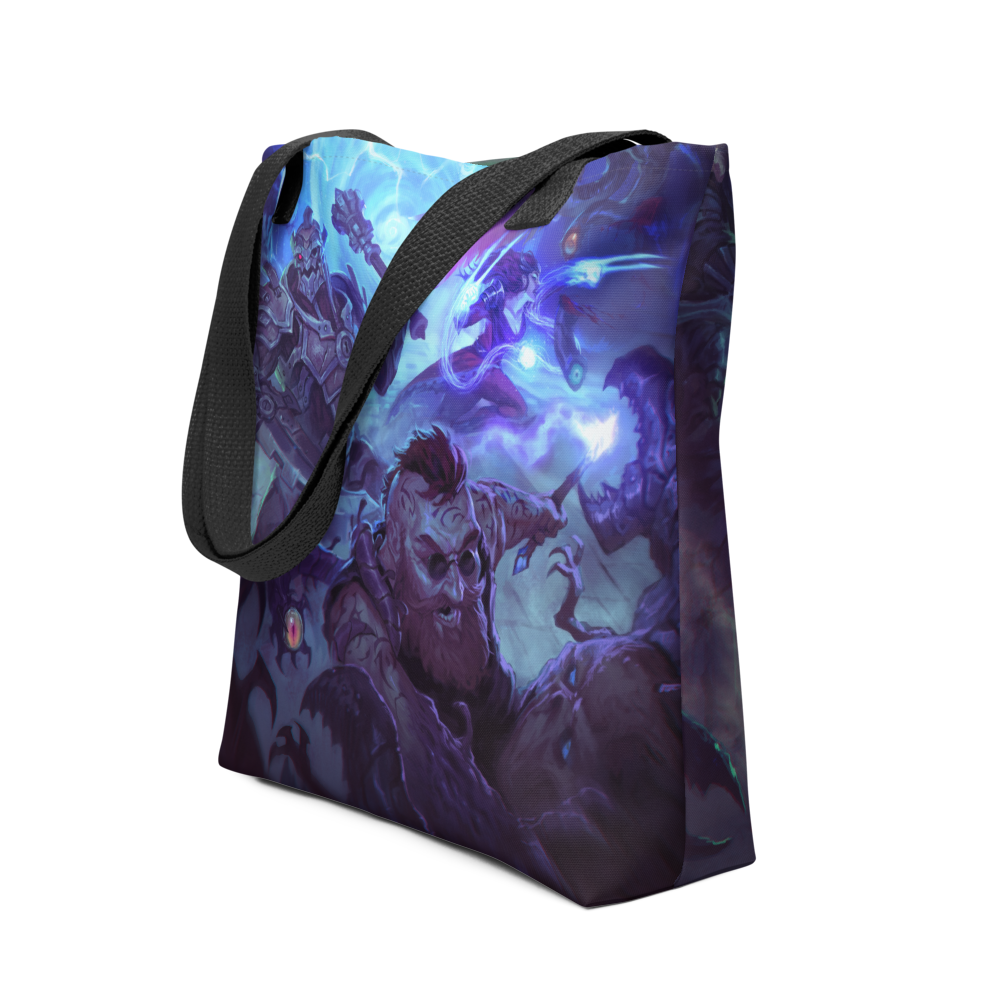 Tote Bag "Exploring" - Front and Back Cover