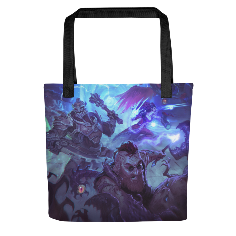 Tote Bag "Exploring" - Front and Back Cover