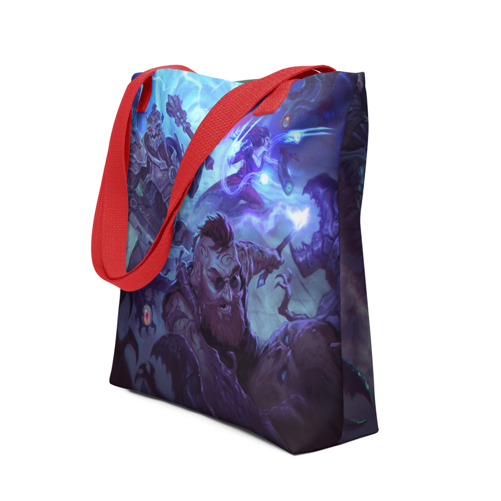 Tote Bag "Exploring" - Front and Back Cover