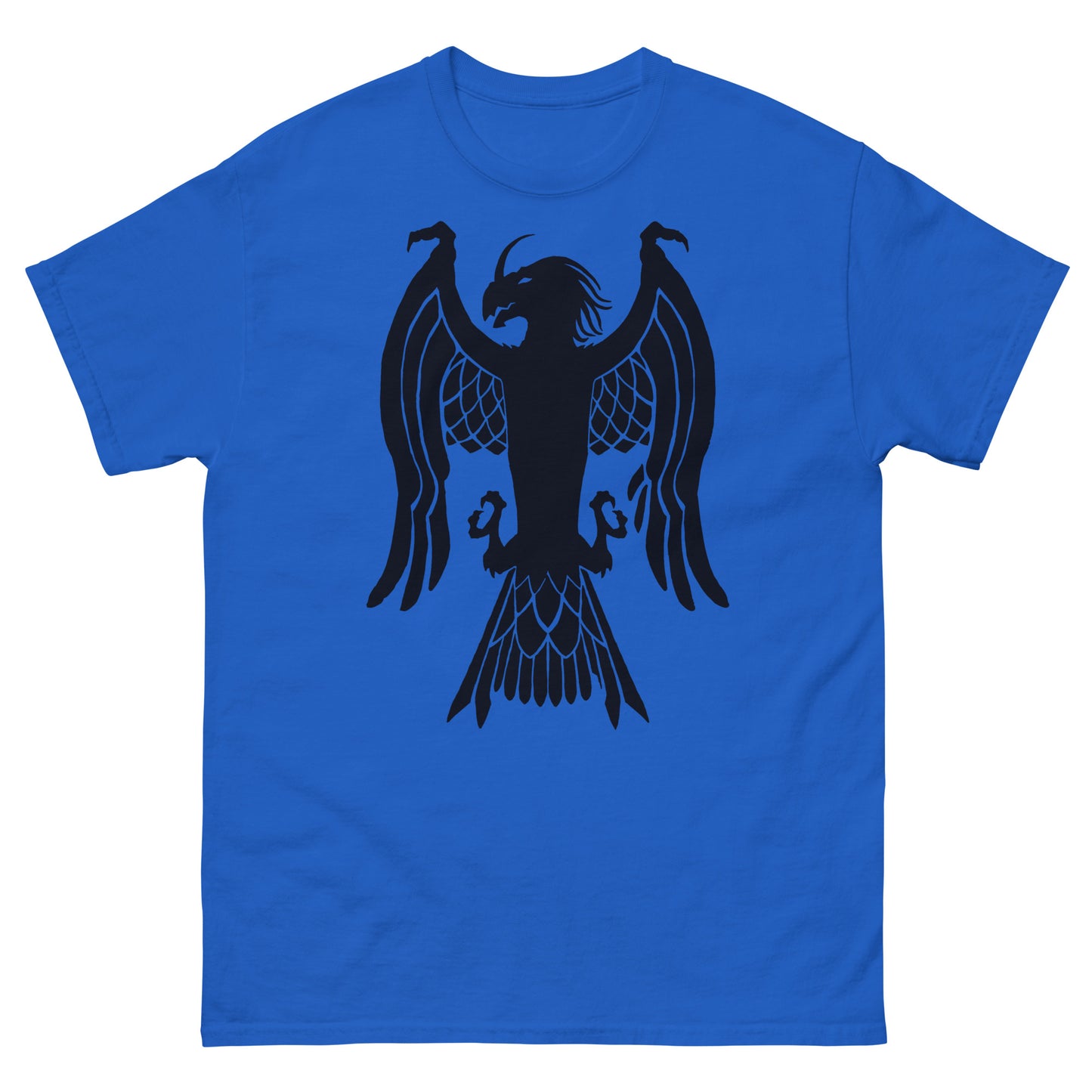 Men’s Classic Tee “Dragon Hawk” Crest Front/Adventurers Back