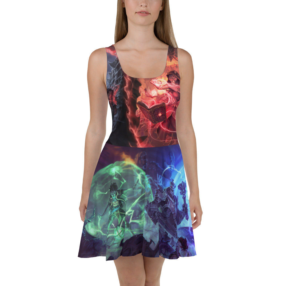 Skater Dress  "Chronicles" "Exploring"