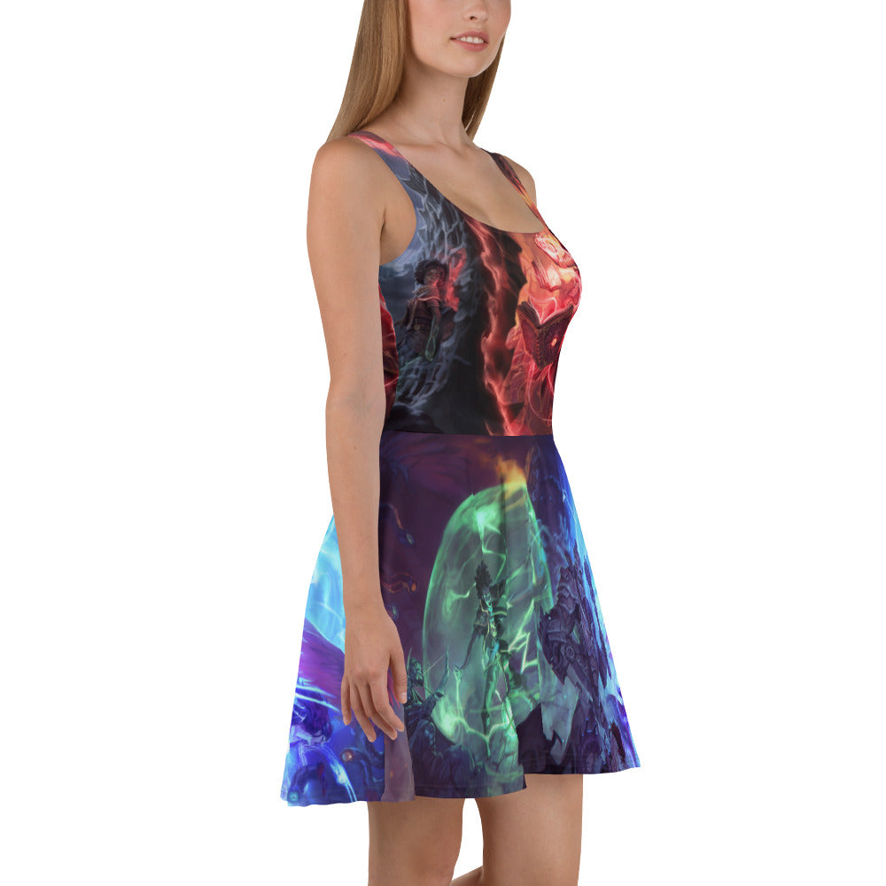 Skater Dress  "Chronicles" "Exploring"