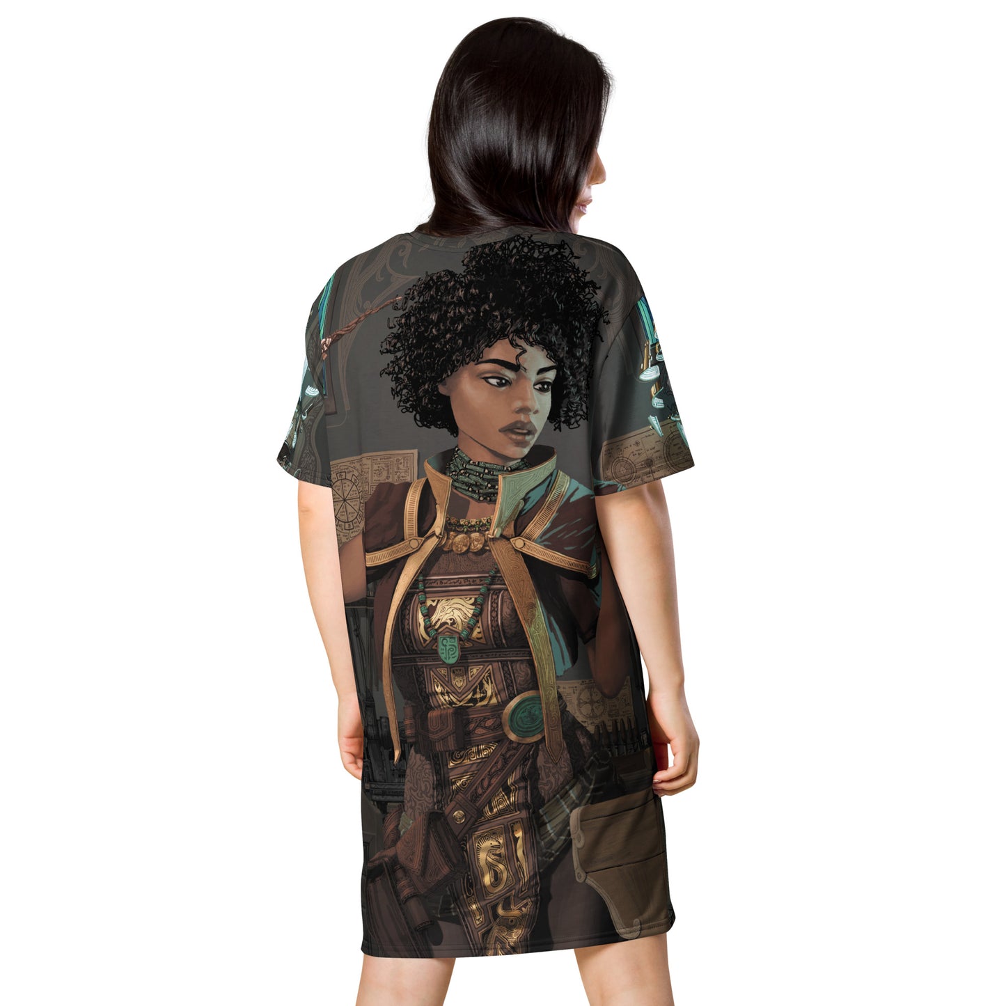 T-shirt dress "Artificer"