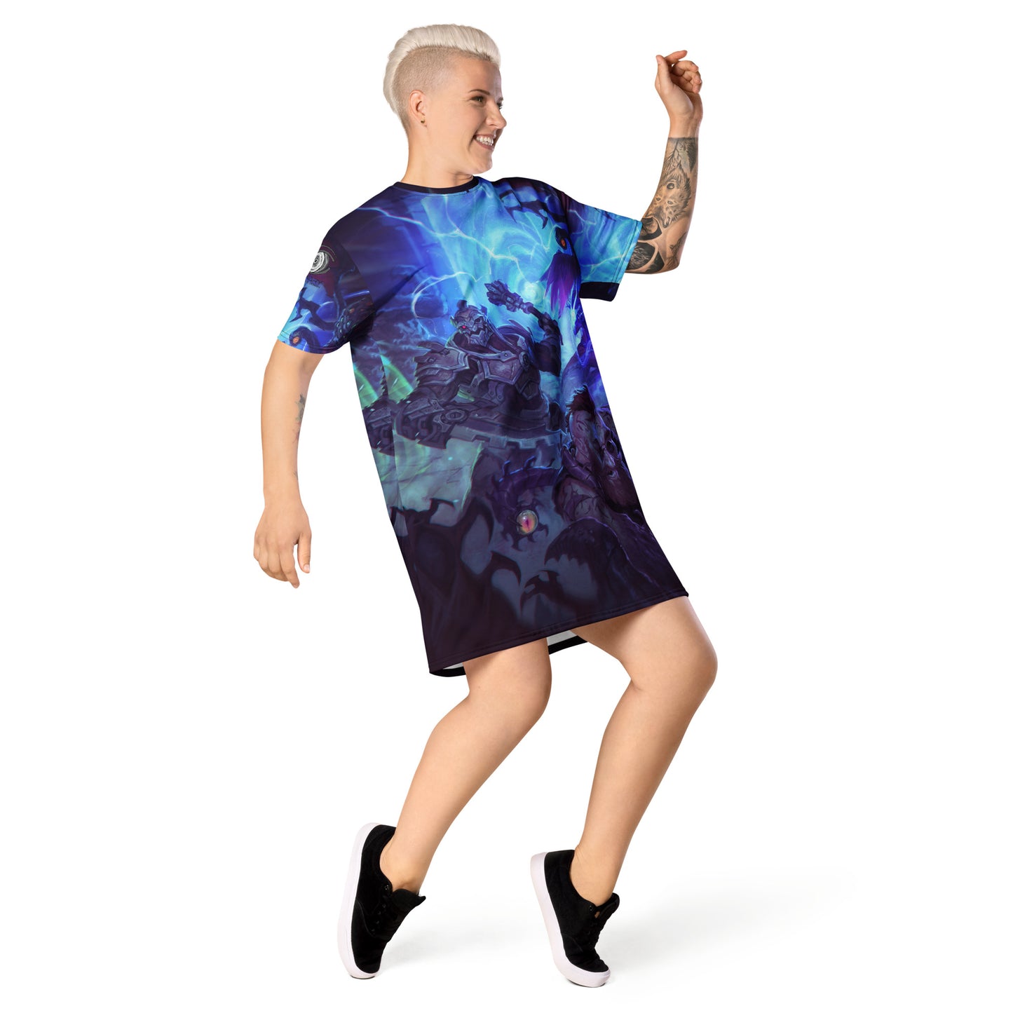 T-Shirt Dress "Exploring"