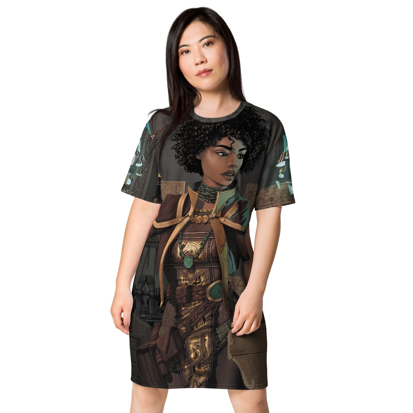 T-shirt dress "Artificer"