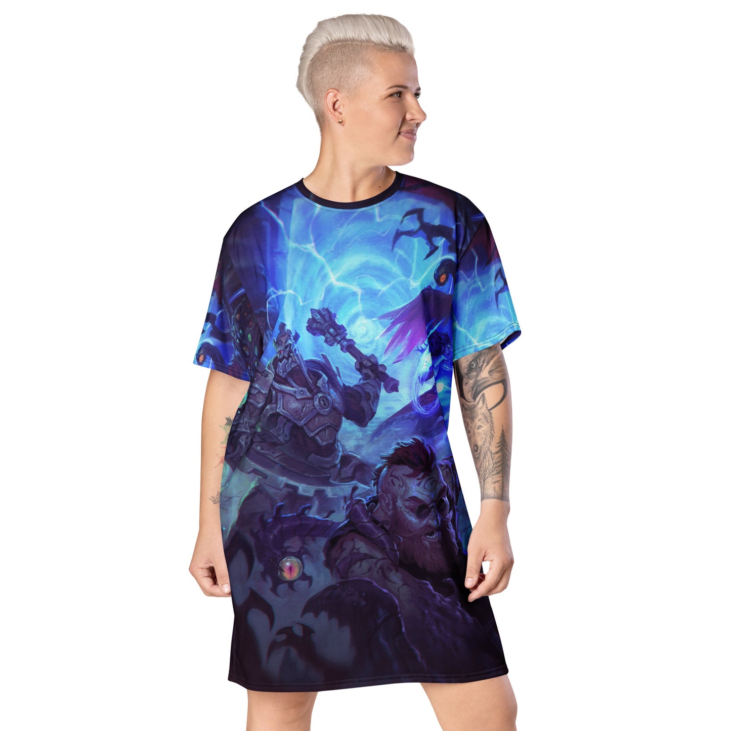 T-Shirt Dress "Exploring"