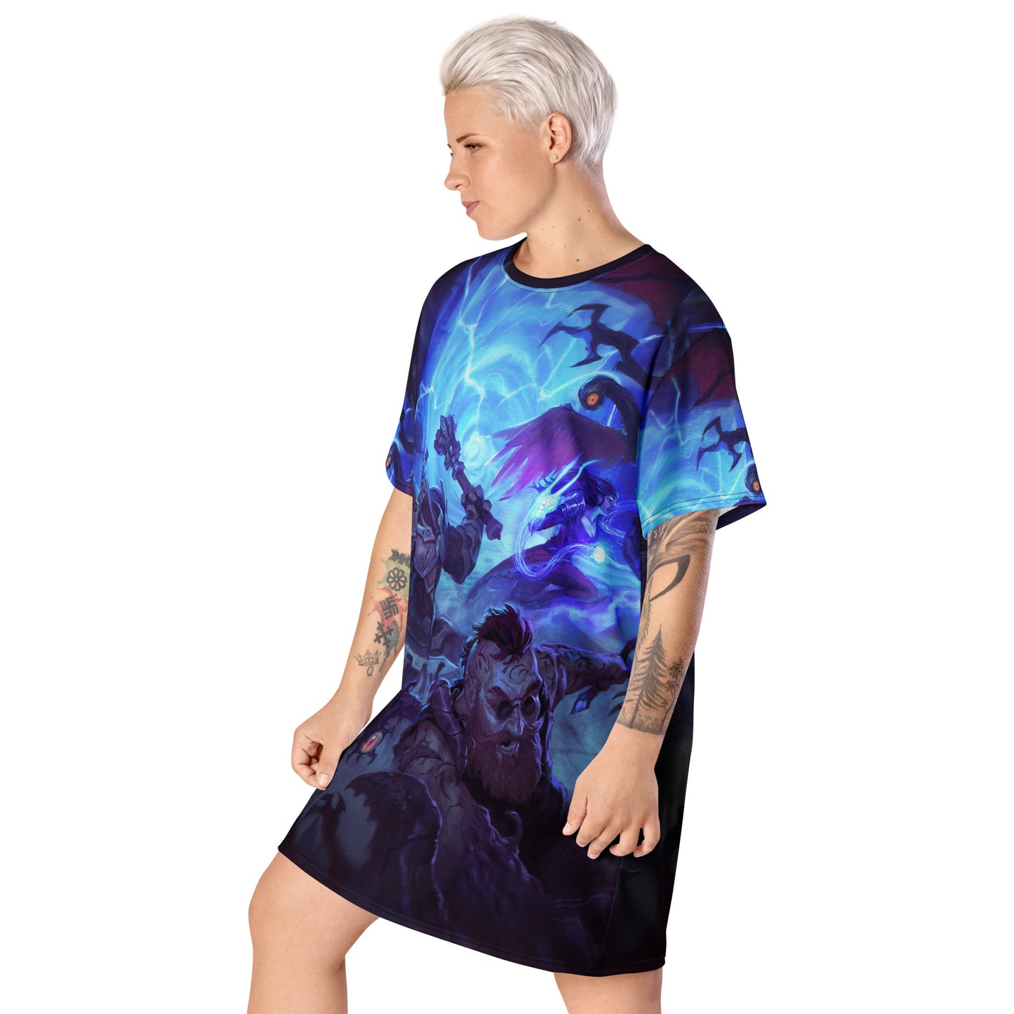 T-Shirt Dress "Exploring"