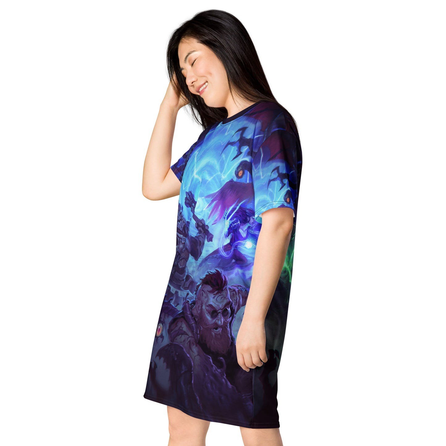 T-Shirt Dress "Exploring"