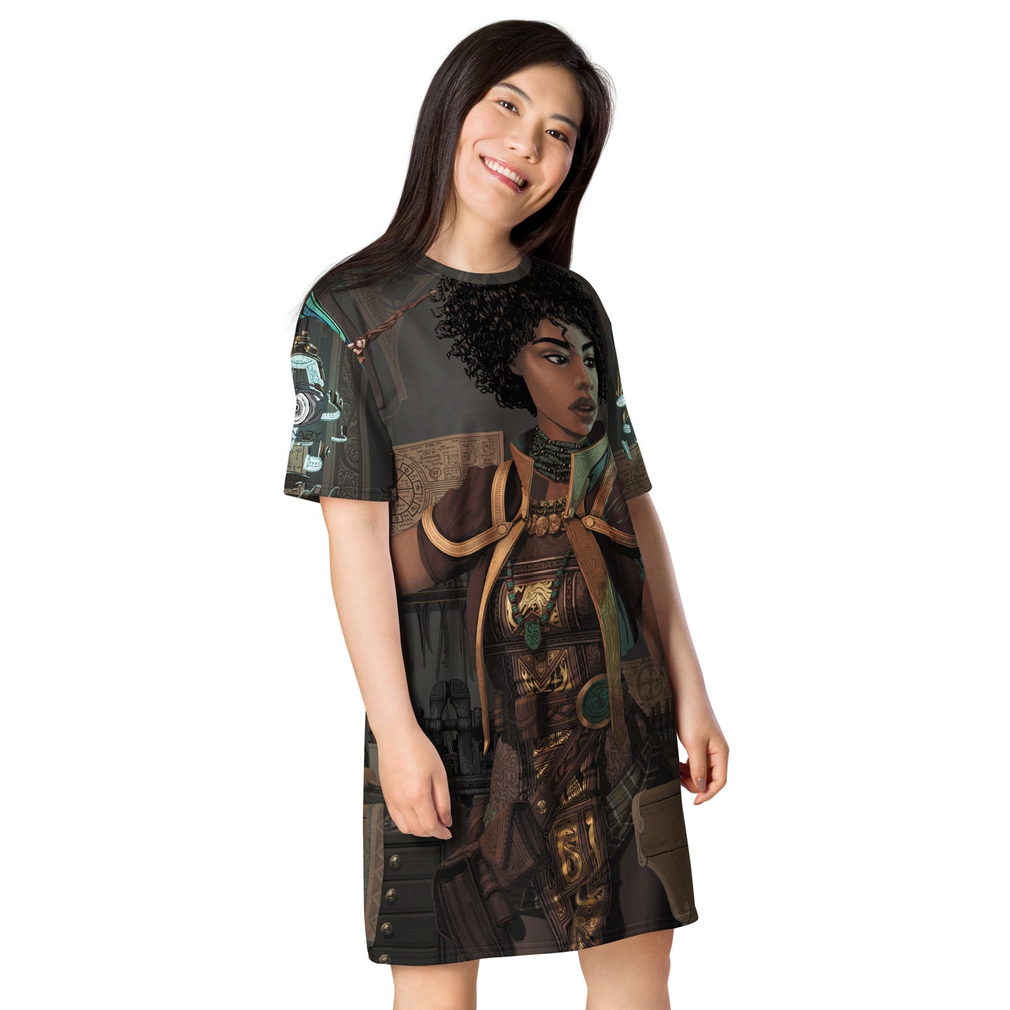 T-shirt dress "Artificer"