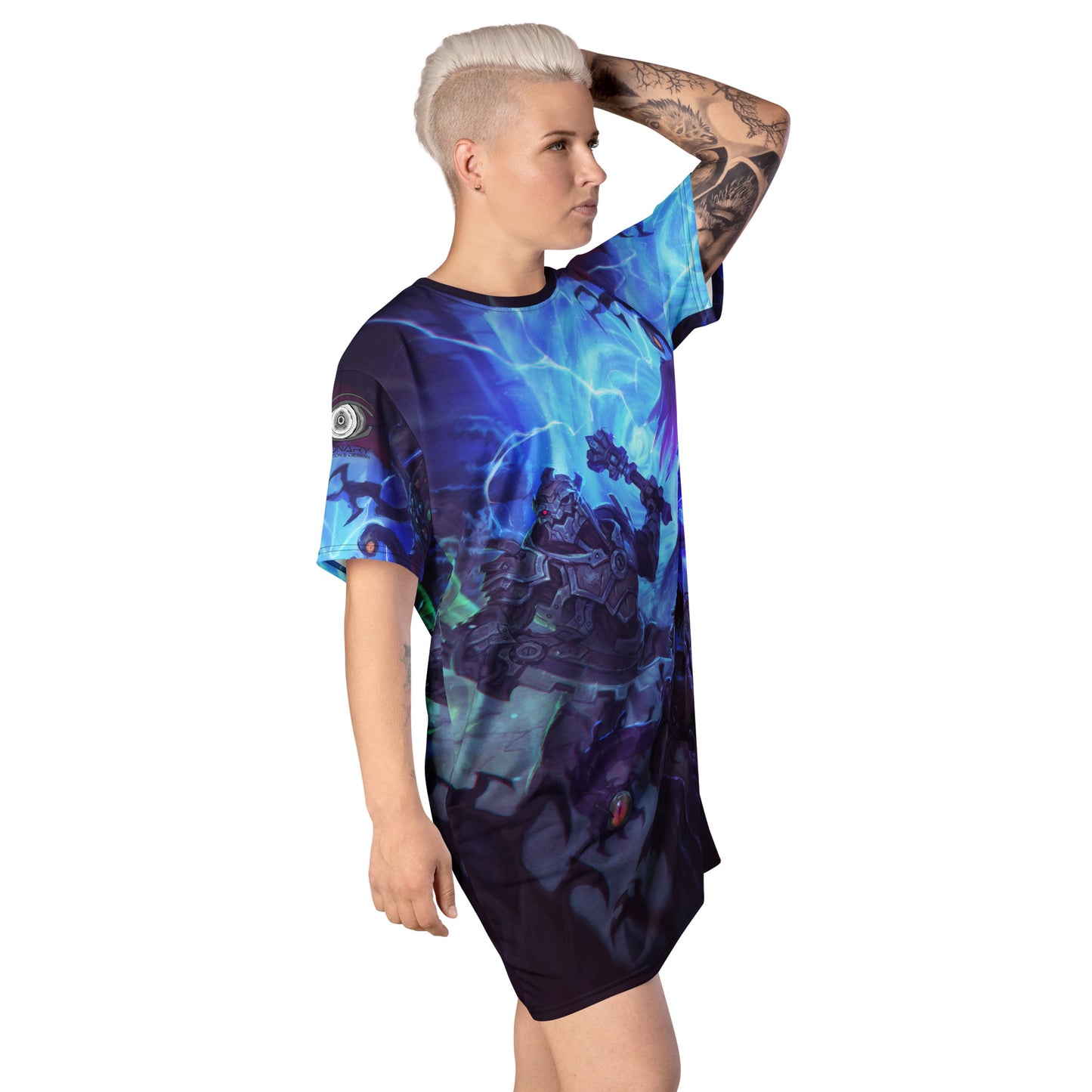 T-Shirt Dress "Exploring"