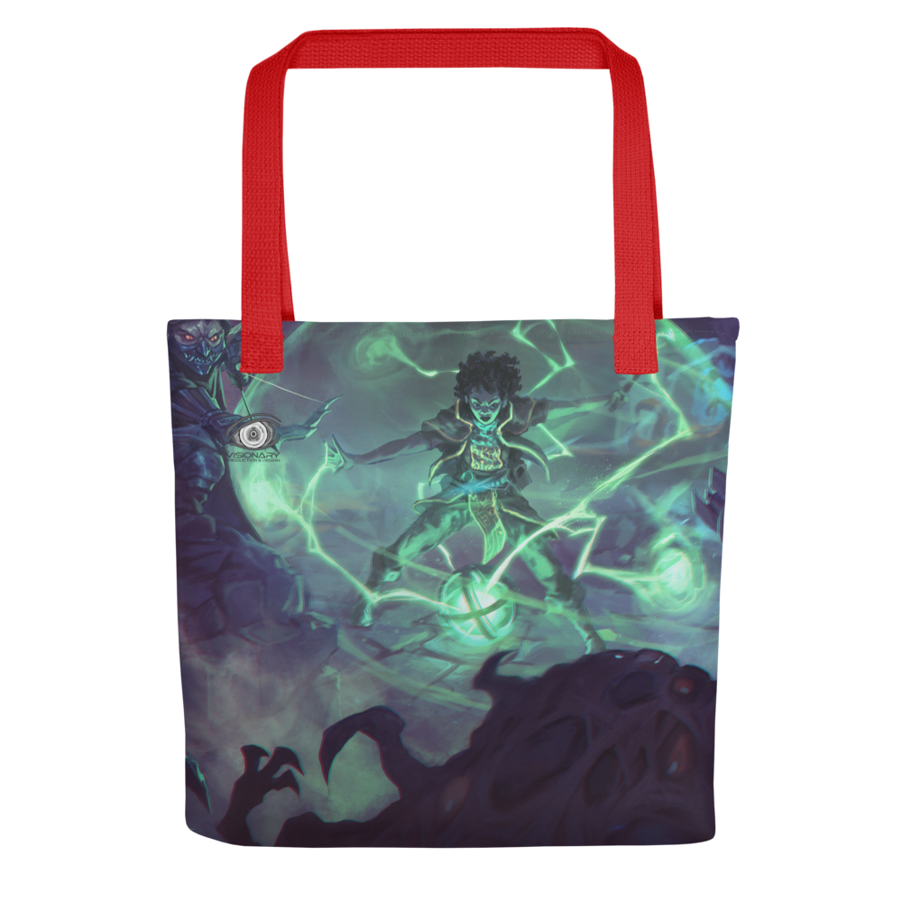 Tote Bag  "Exploring" - Front and Back Cover