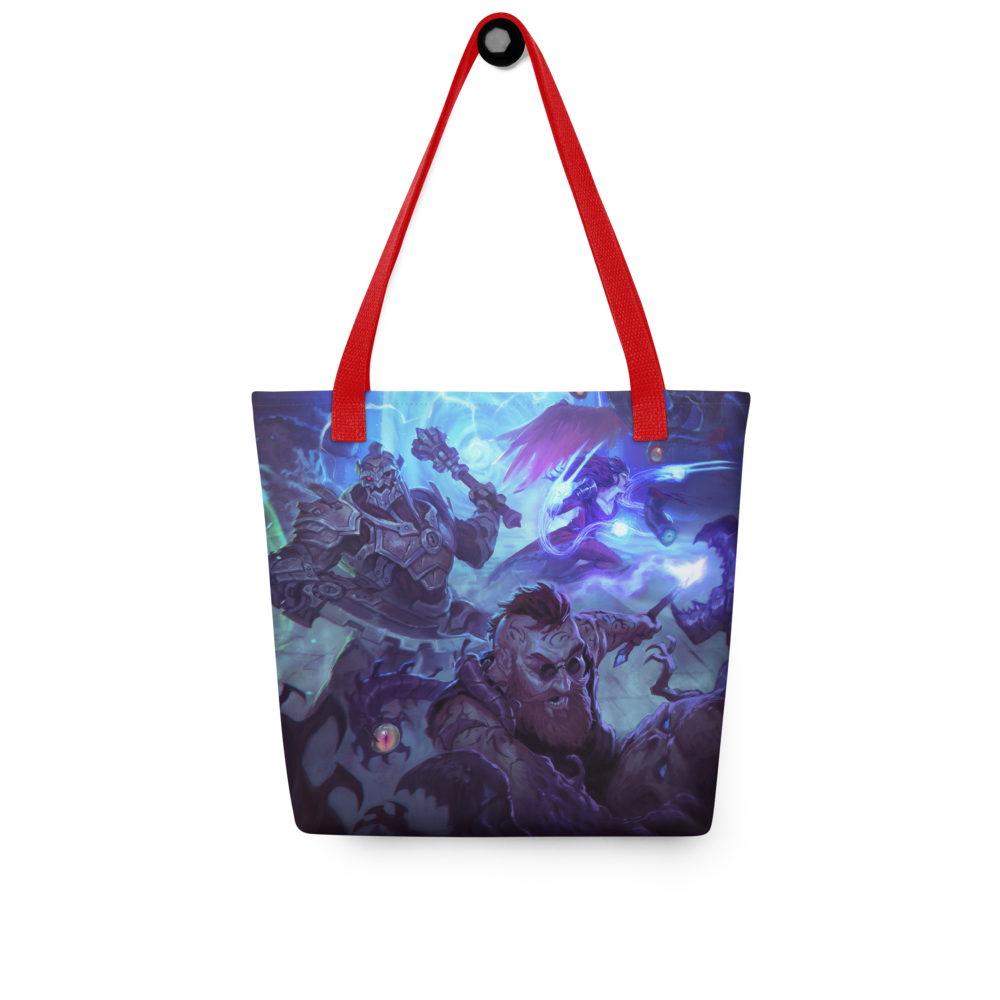 Tote Bag  "Exploring" - Front and Back Cover