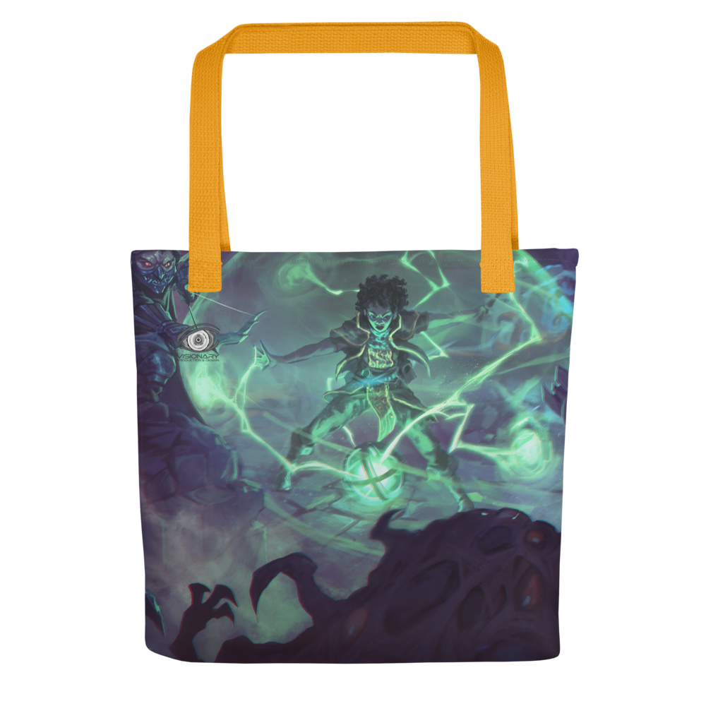 Tote Bag  "Exploring" - Front and Back Cover