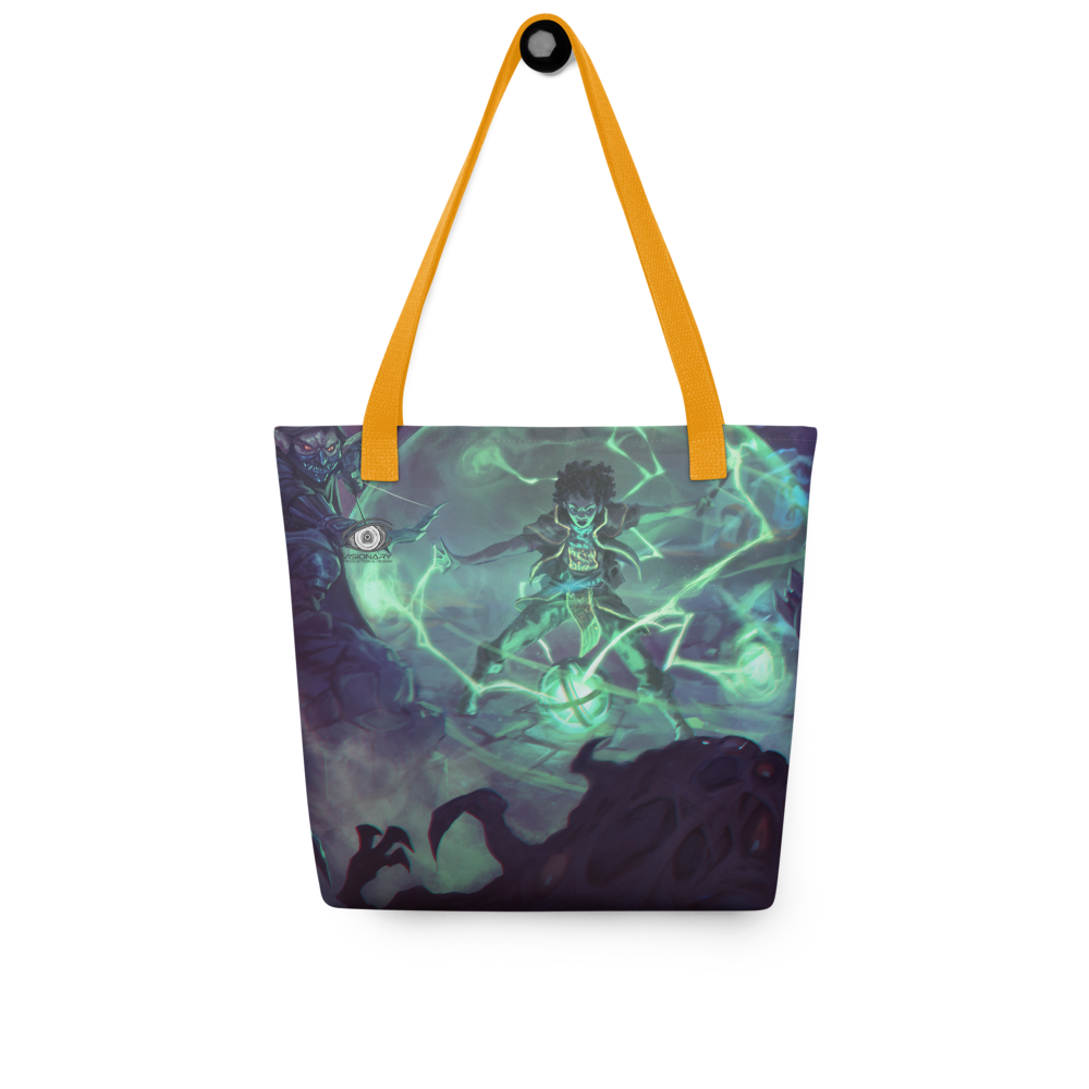 Tote Bag  "Exploring" - Front and Back Cover