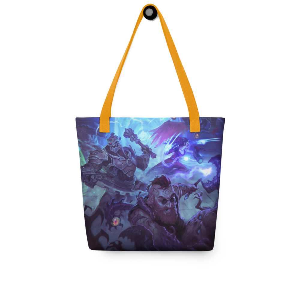 Tote Bag  "Exploring" - Front and Back Cover