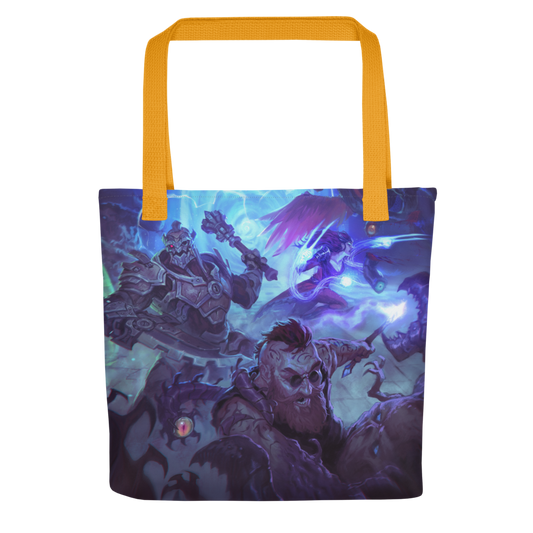 Tote Bag  "Exploring" - Front and Back Cover