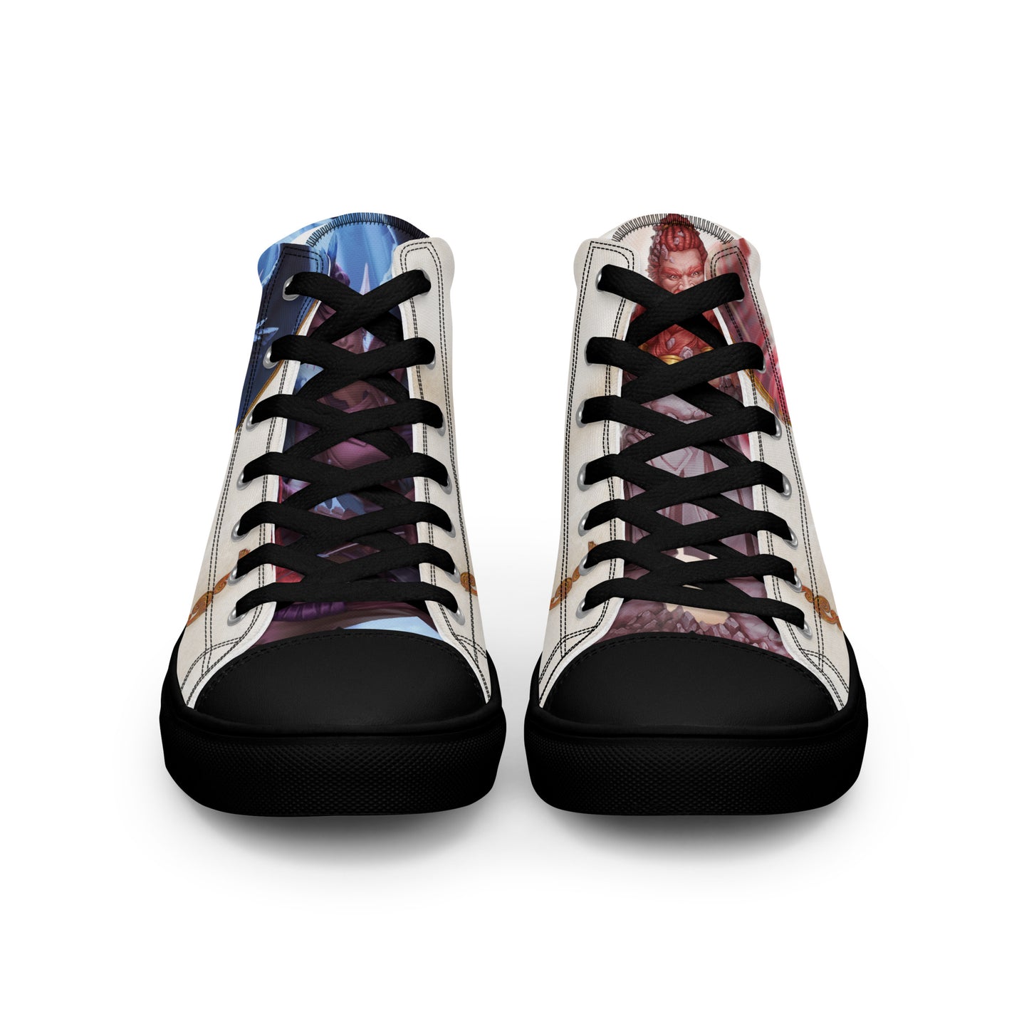 Men’s High Top Canvas Shoes “Harpy Warlock"