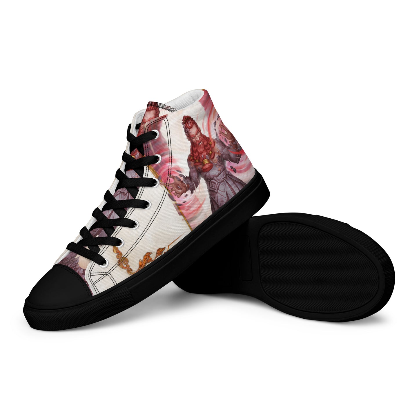 Men’s High Top Canvas Shoes “Harpy Warlock"