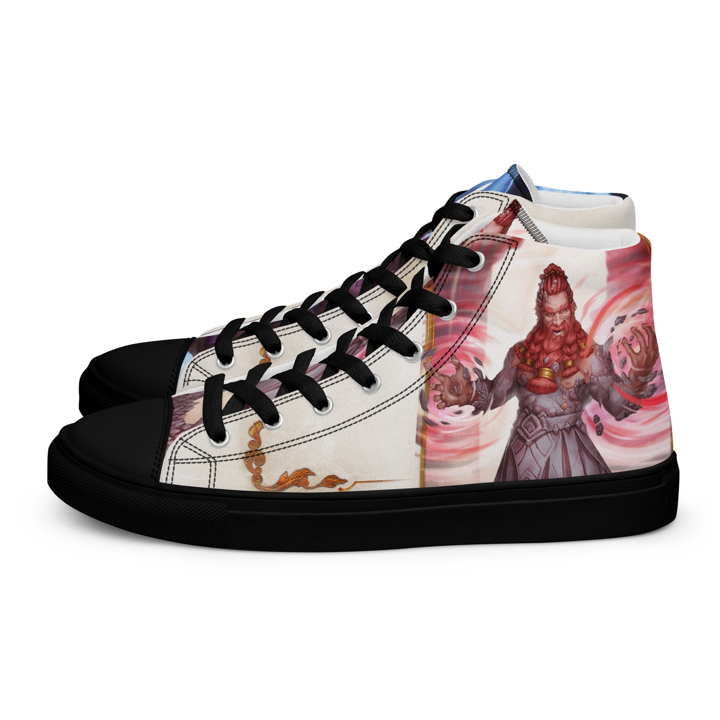 Men’s High Top Canvas Shoes “Harpy Warlock"