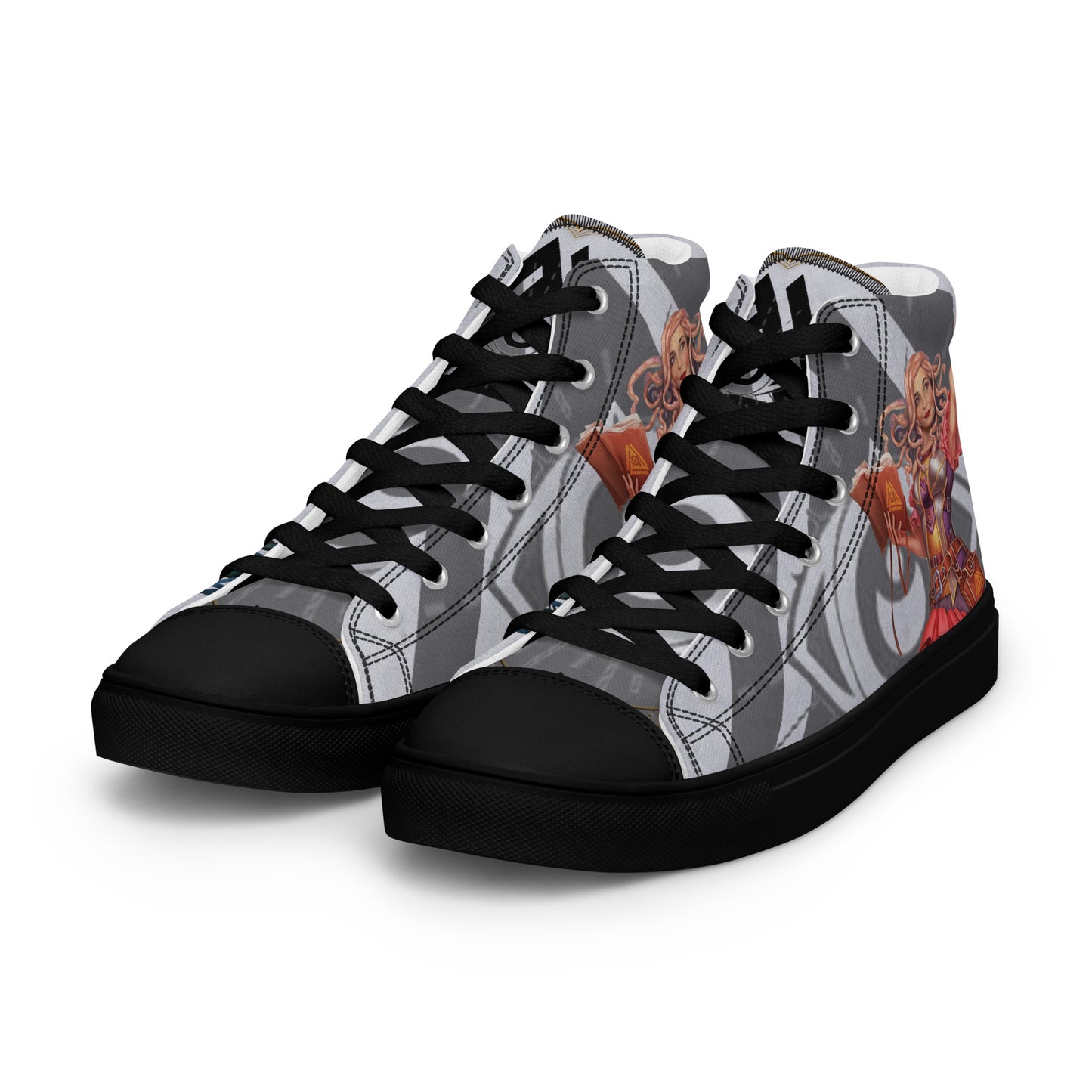 Men’s High Top Canvas Shoes “Daughters Eye"