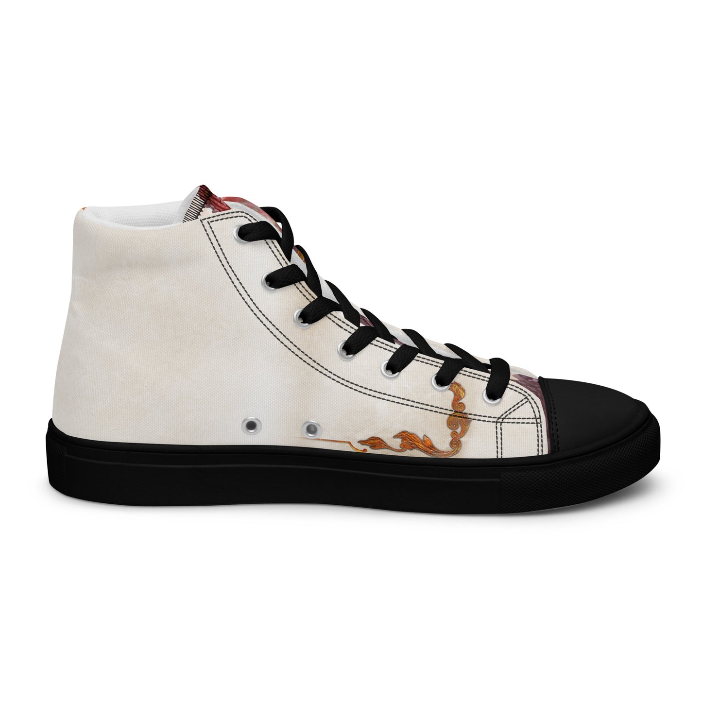 Men’s High Top Canvas Shoes “Harpy Warlock"