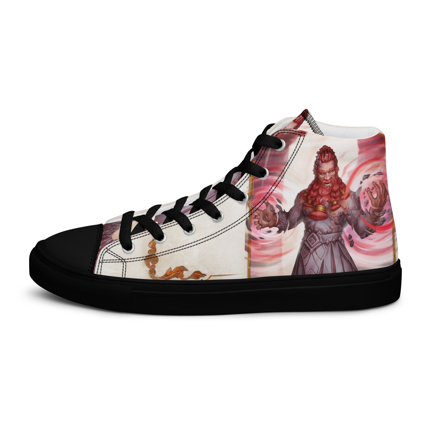 Men’s High Top Canvas Shoes “Harpy Warlock"