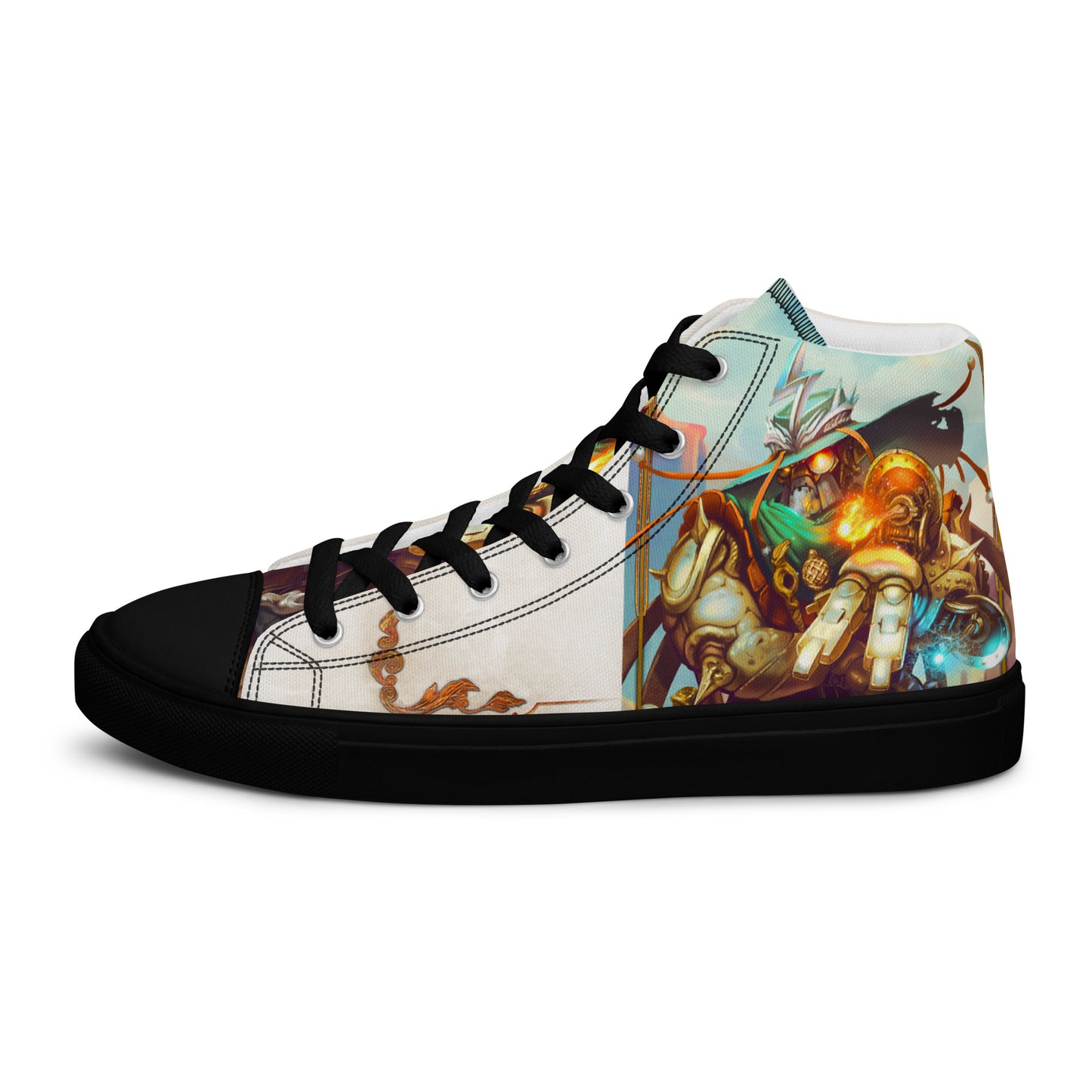 Men’s High Top Canvas Shoes “Wand Forged"