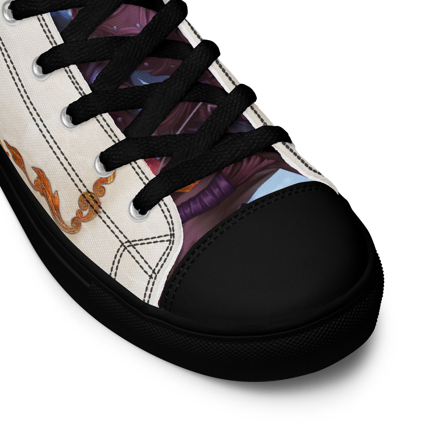 Men’s High Top Canvas Shoes “Harpy Warlock"