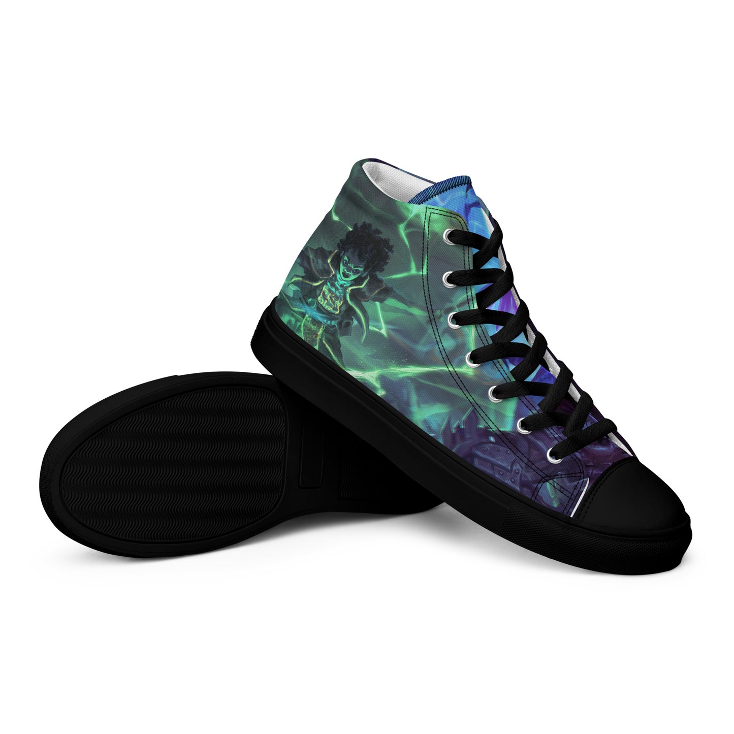 Men’s High Top Canvas Shoes "Exploring"