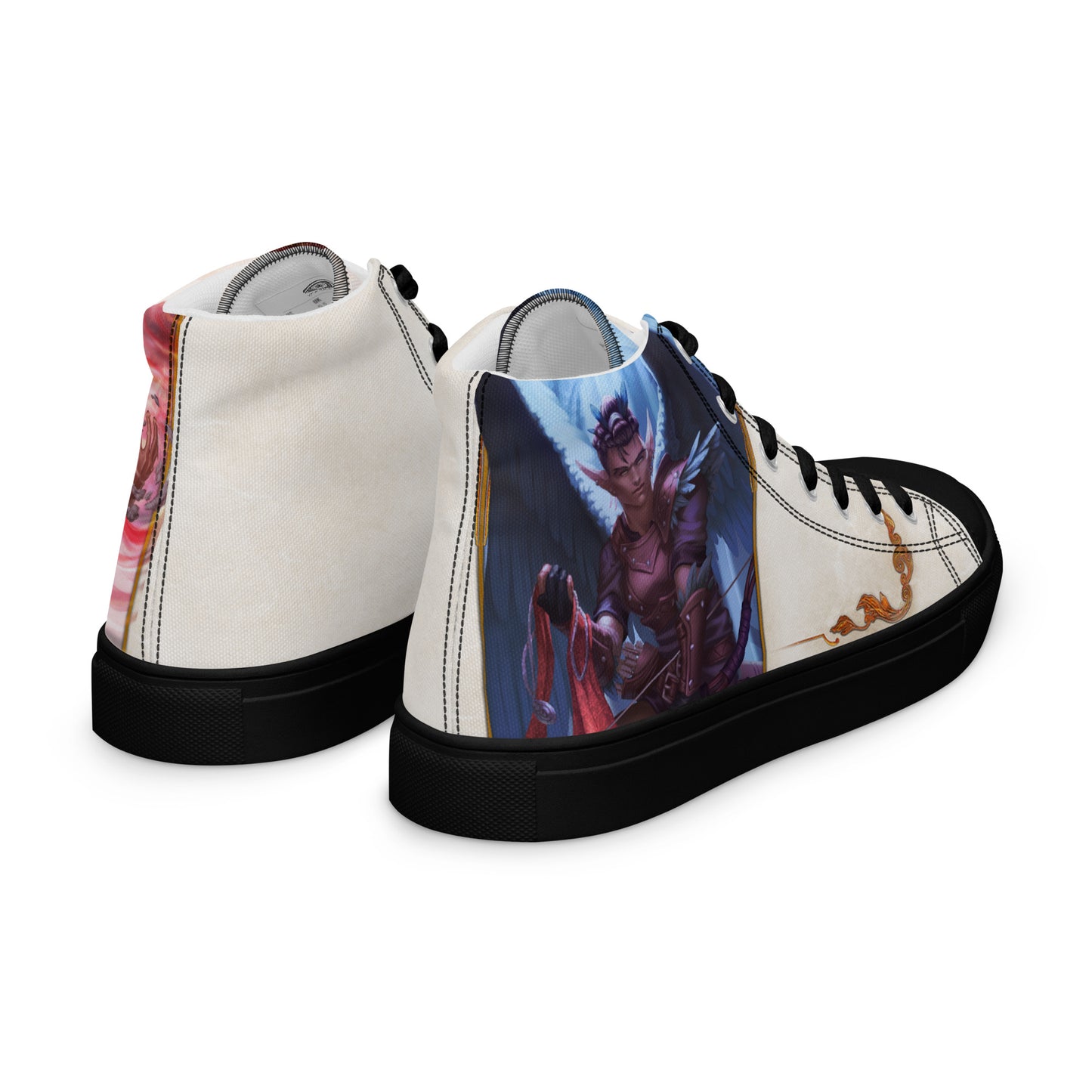 Men’s High Top Canvas Shoes “Harpy Warlock"