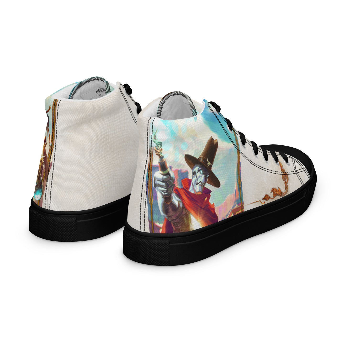 Men’s High Top Canvas Shoes “Wand Forged"