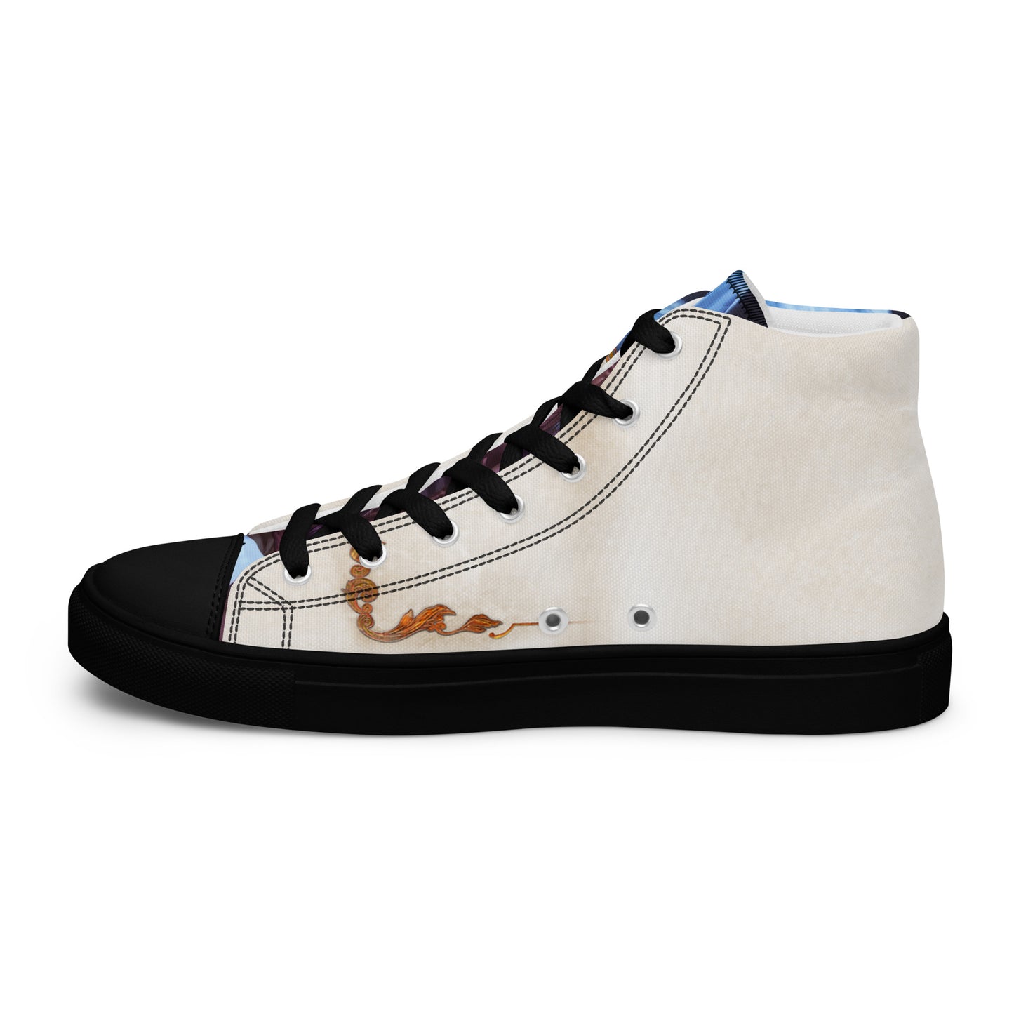 Men’s High Top Canvas Shoes “Harpy Warlock"