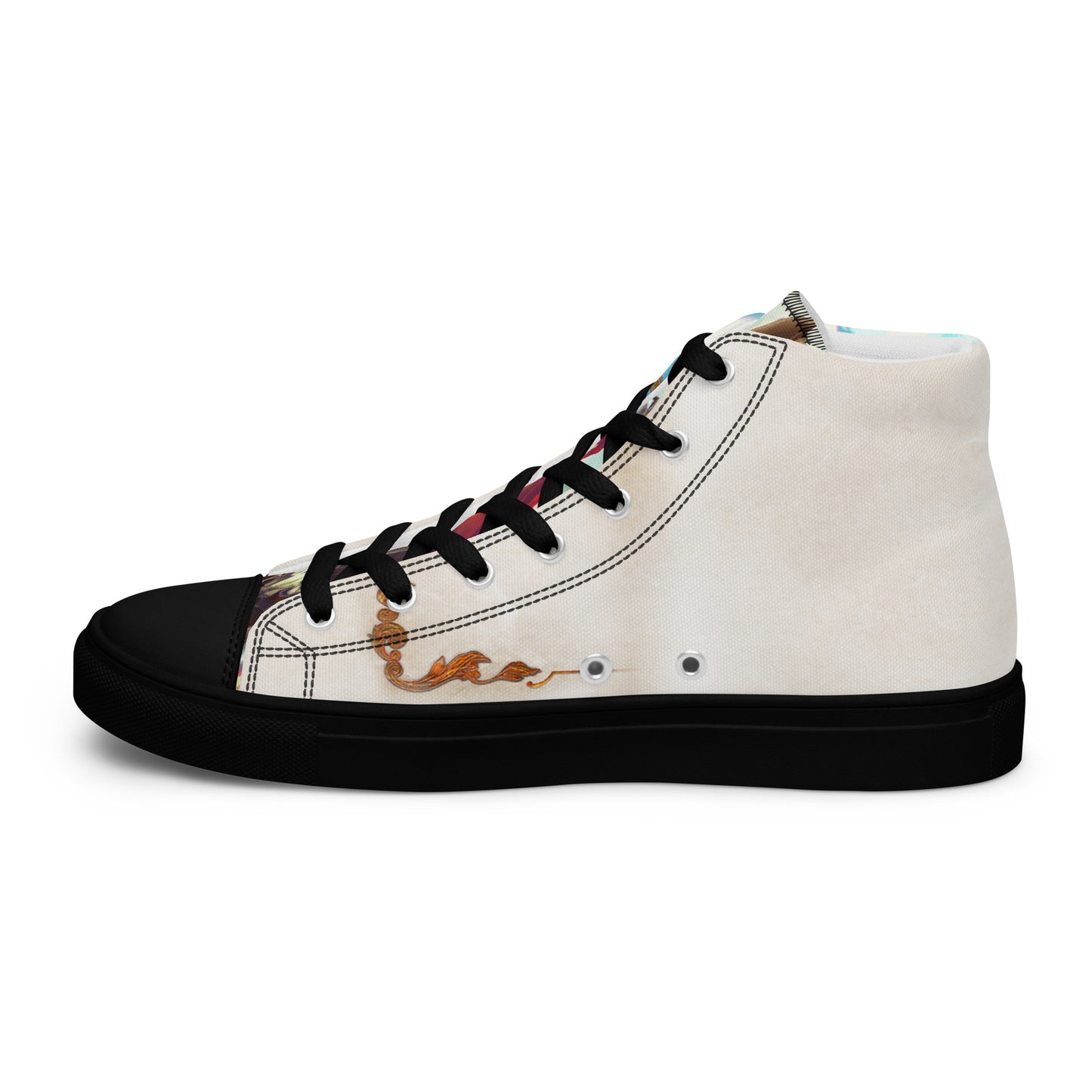 Men’s High Top Canvas Shoes “Wand Forged"