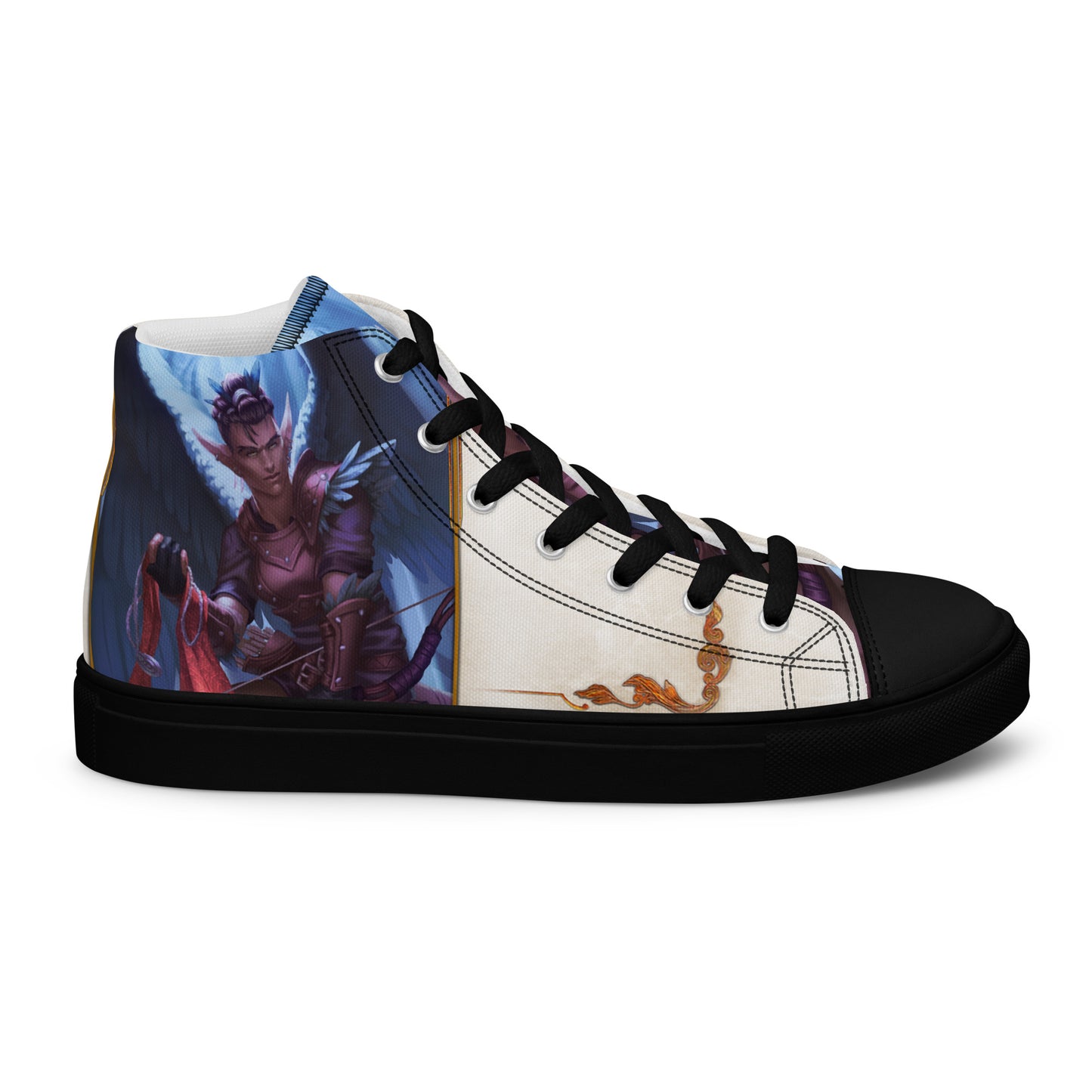 Men’s High Top Canvas Shoes “Harpy Warlock"