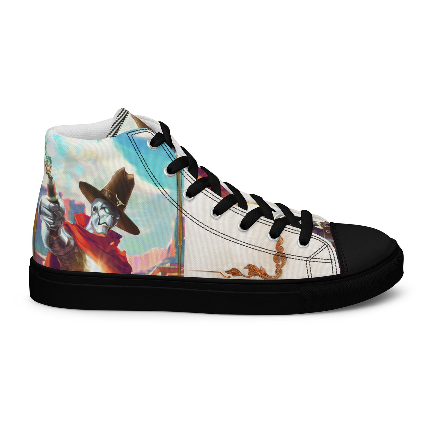 Men’s High Top Canvas Shoes “Wand Forged"