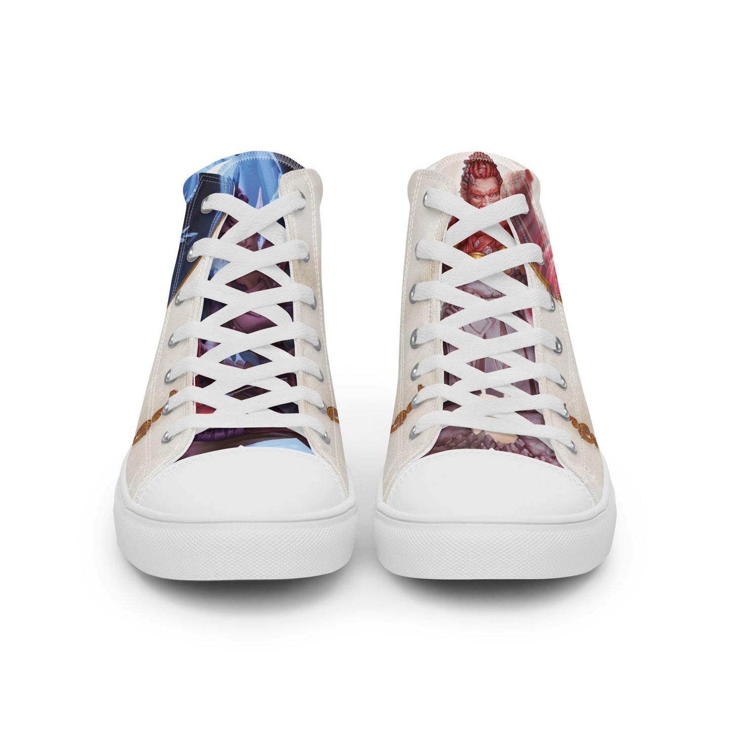 Men’s High Top Canvas Shoes “Harpy Warlock"