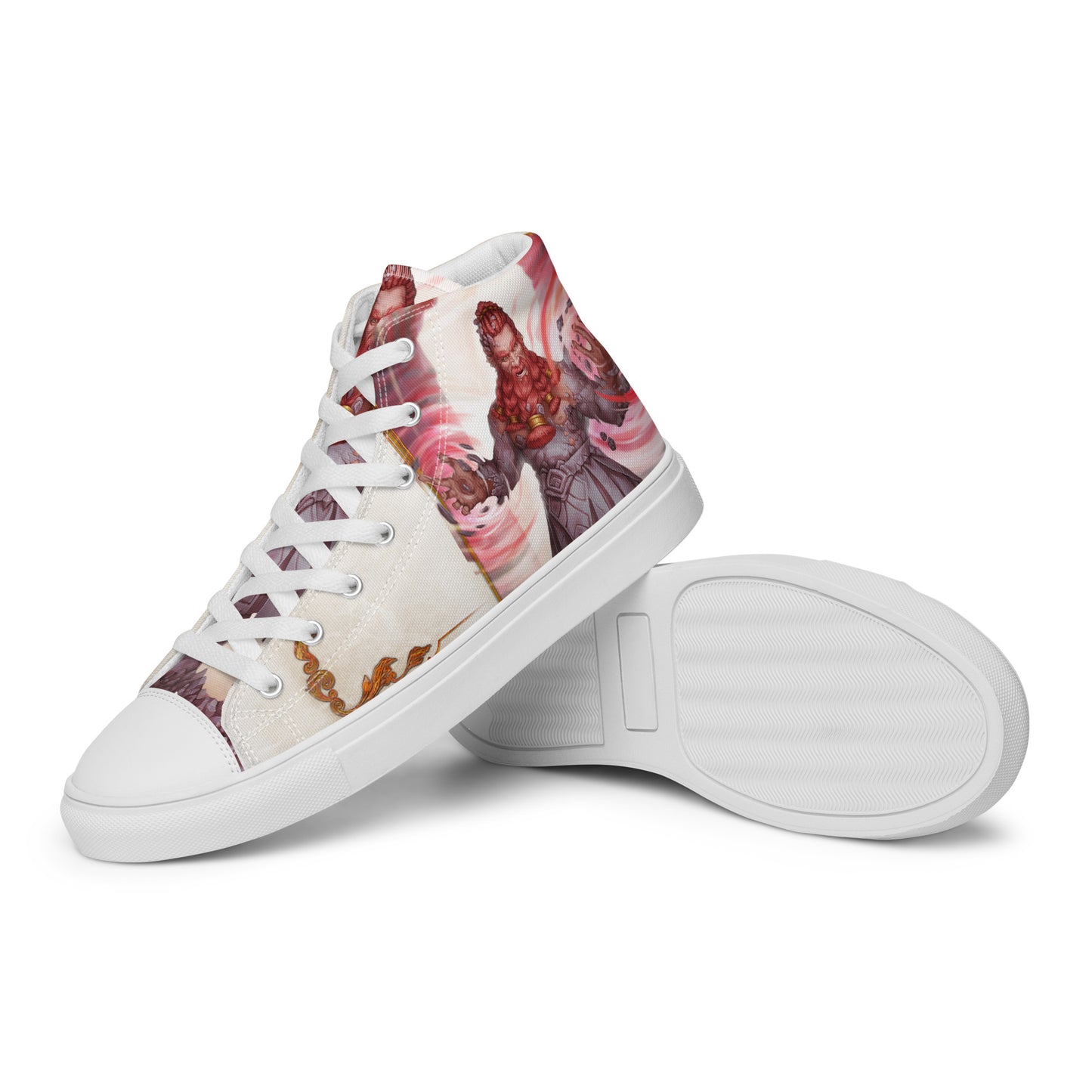 Men’s High Top Canvas Shoes “Harpy Warlock"