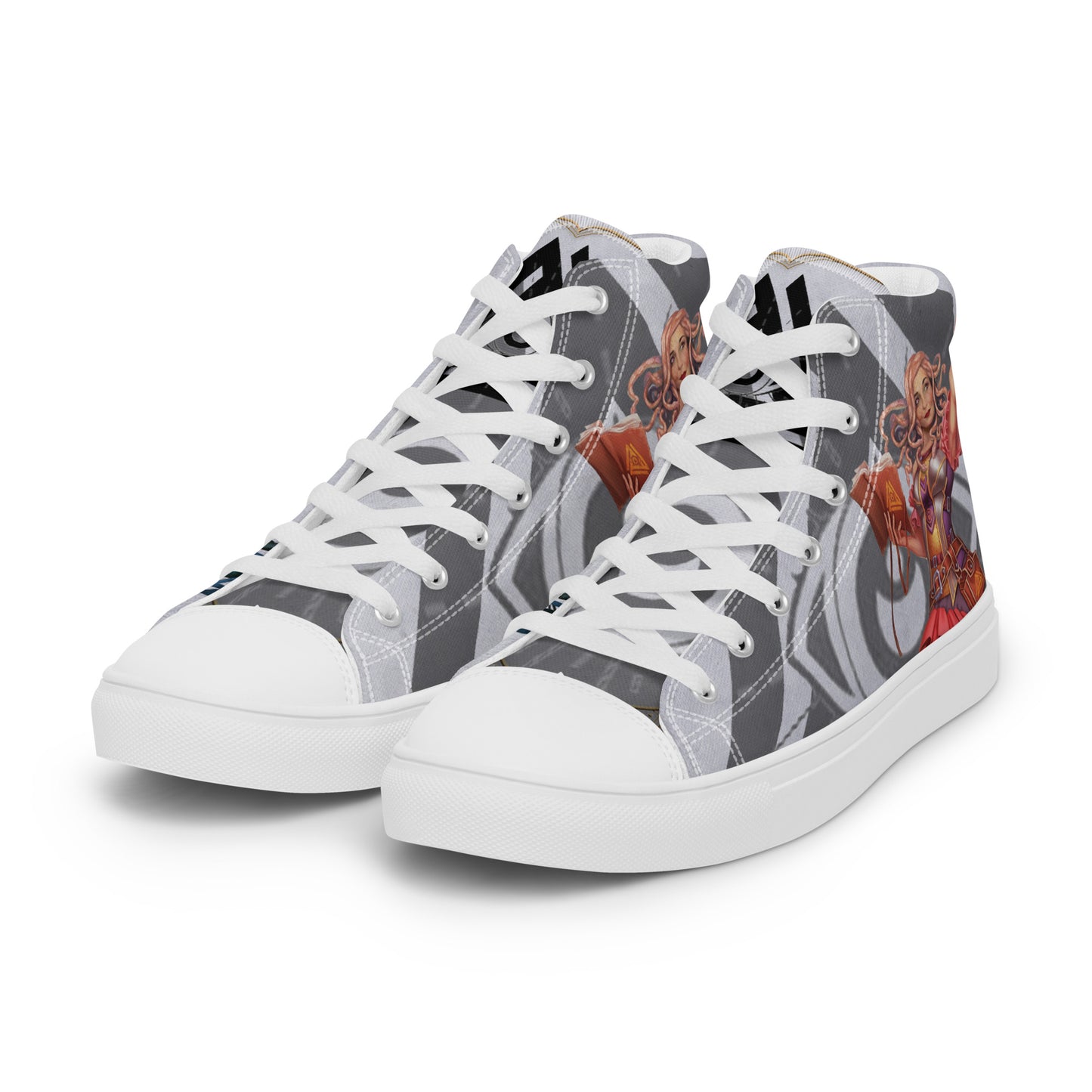 Men’s High Top Canvas Shoes “Daughters Eye"