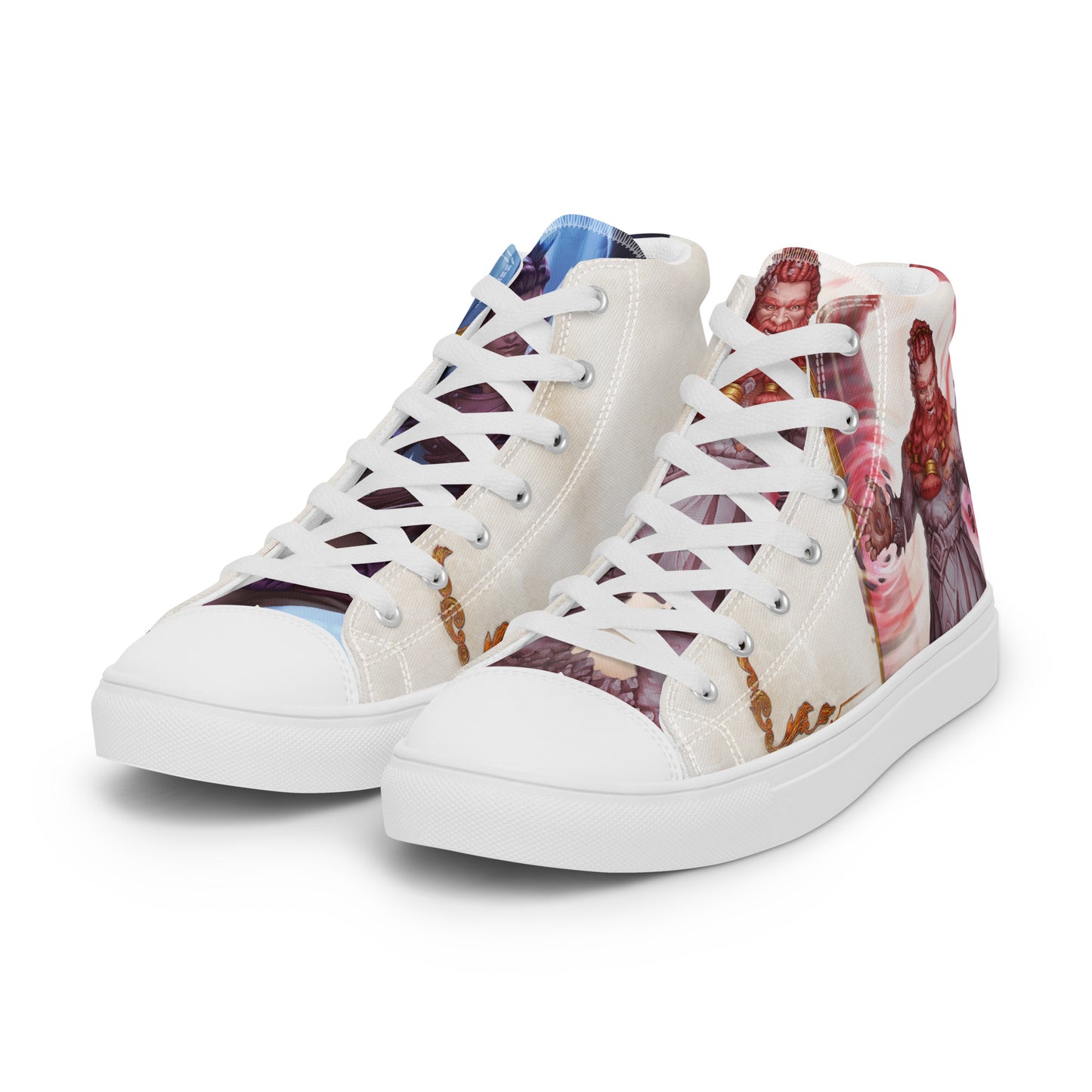 Men’s High Top Canvas Shoes “Harpy Warlock"