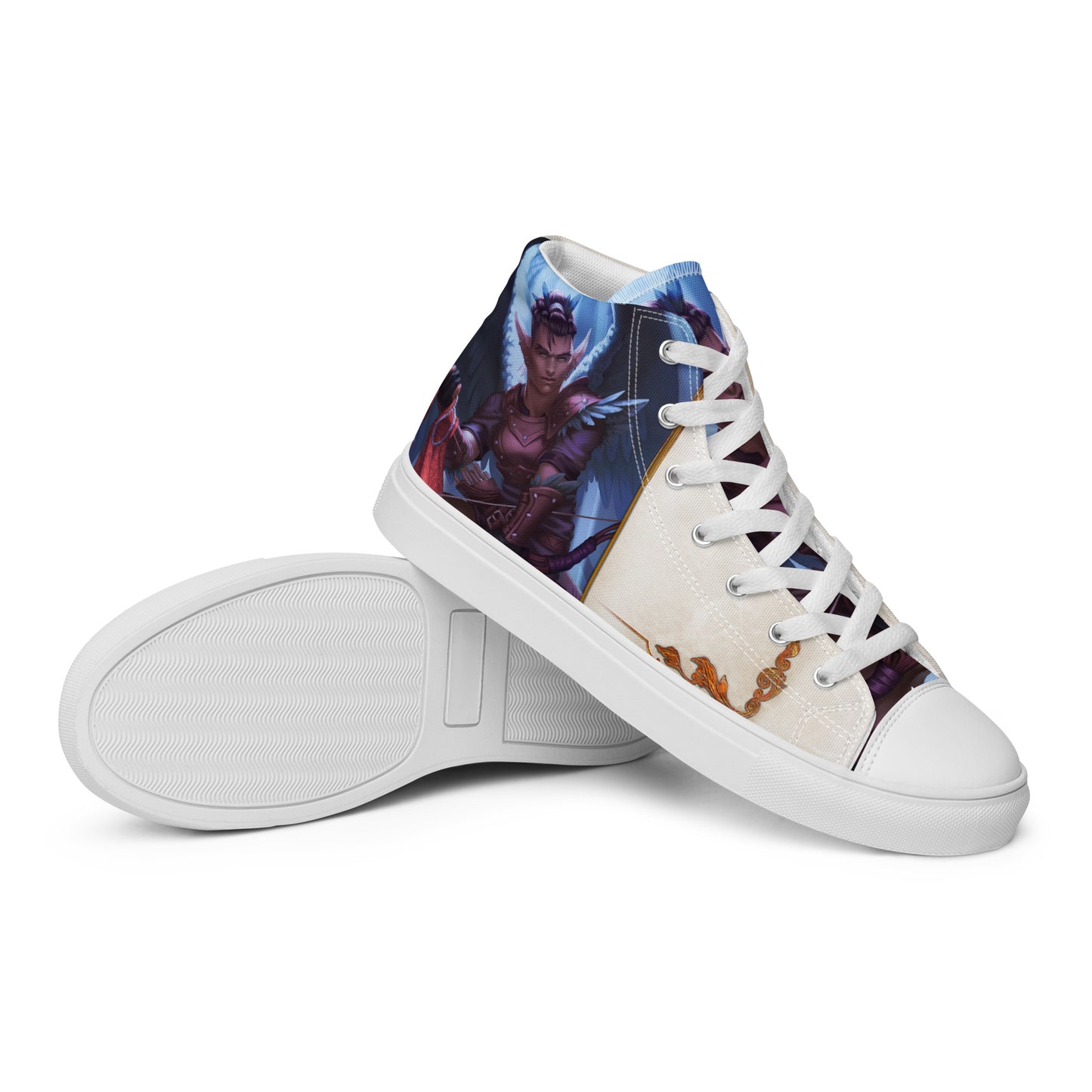 Men’s High Top Canvas Shoes “Harpy Warlock"