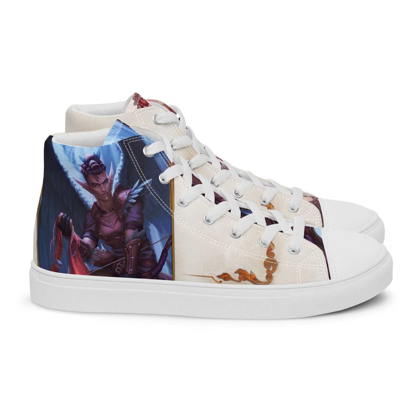 Men’s High Top Canvas Shoes “Harpy Warlock"