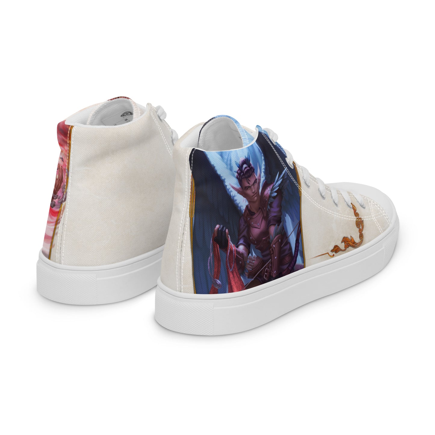 Men’s High Top Canvas Shoes “Harpy Warlock"