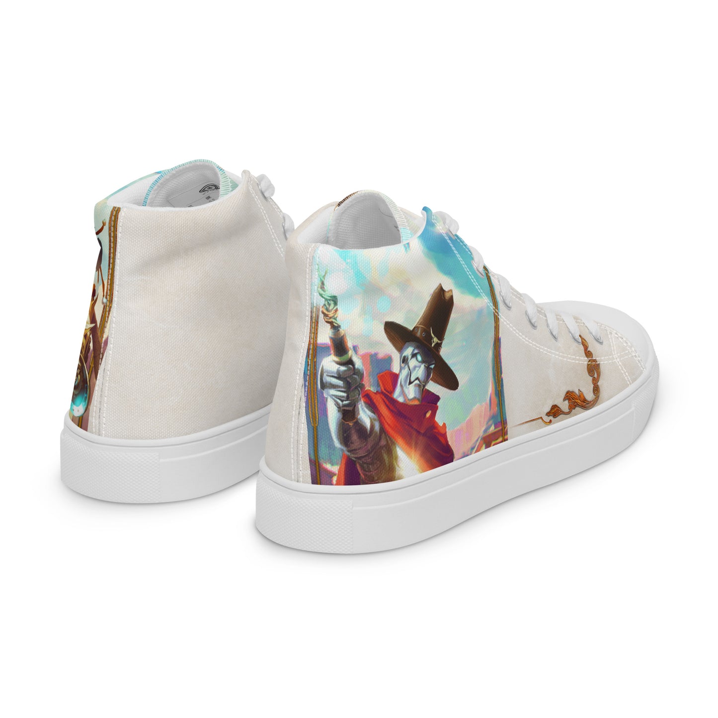 Men’s High Top Canvas Shoes “Wand Forged"