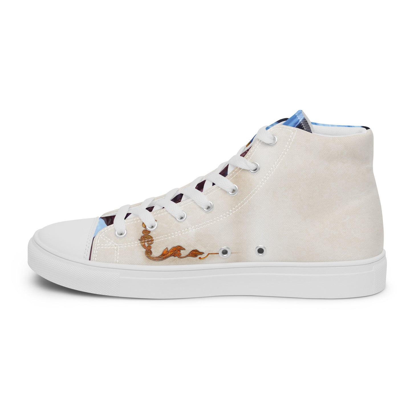 Men’s High Top Canvas Shoes “Harpy Warlock"