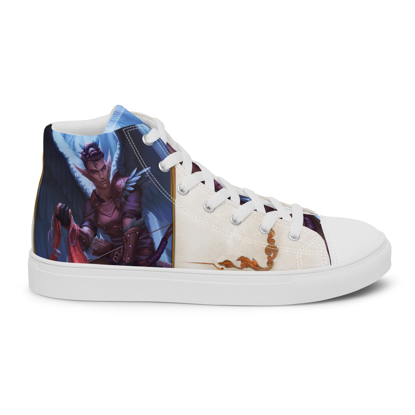 Men’s High Top Canvas Shoes “Harpy Warlock"