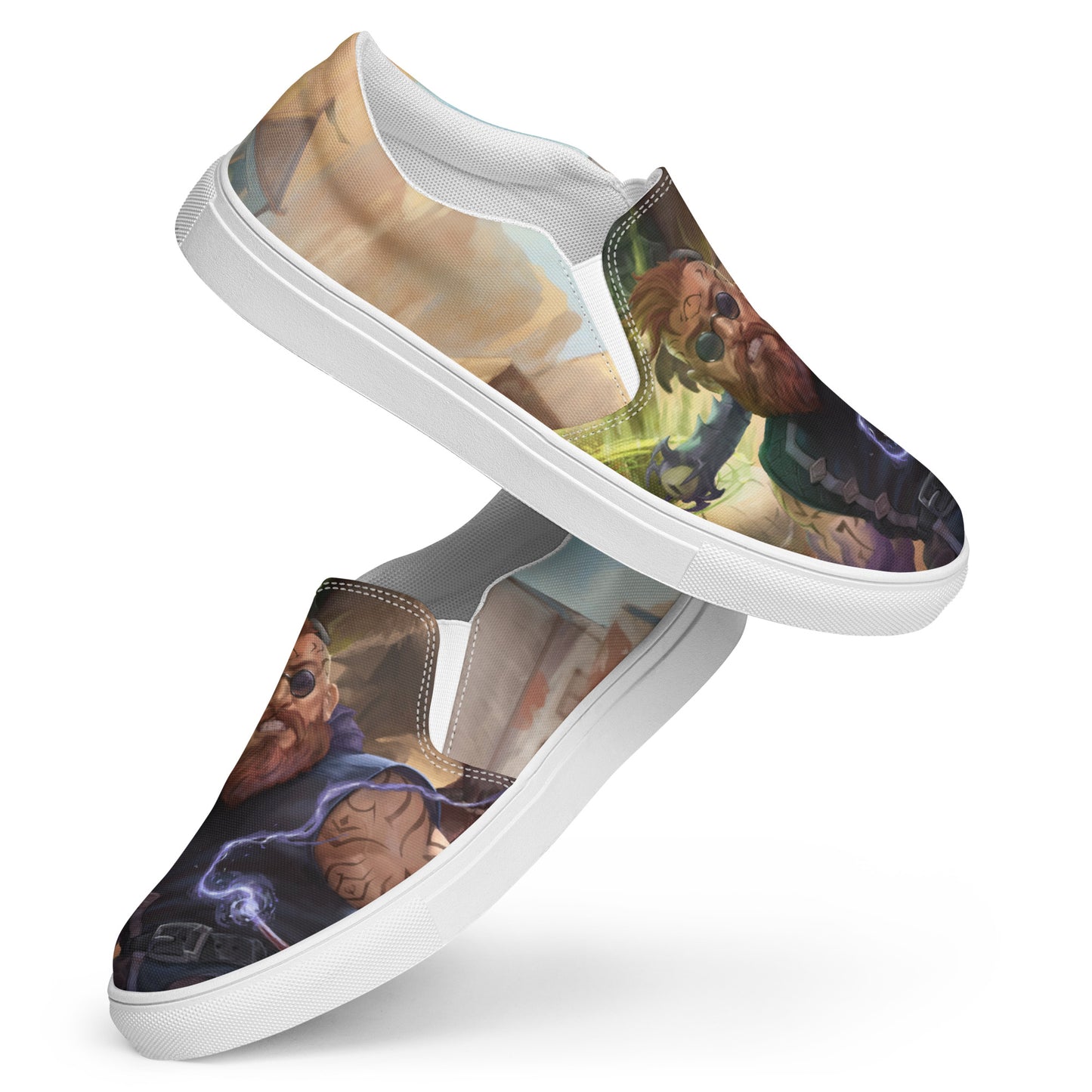 Men’s Slip-On Canvas Shoes "Surrounded"