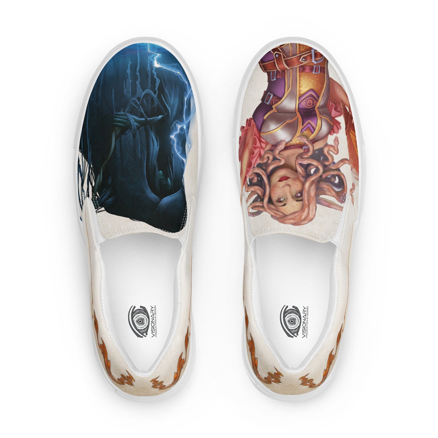 Men’s Slip-On Canvas Shoes “Daughter’s Eye”