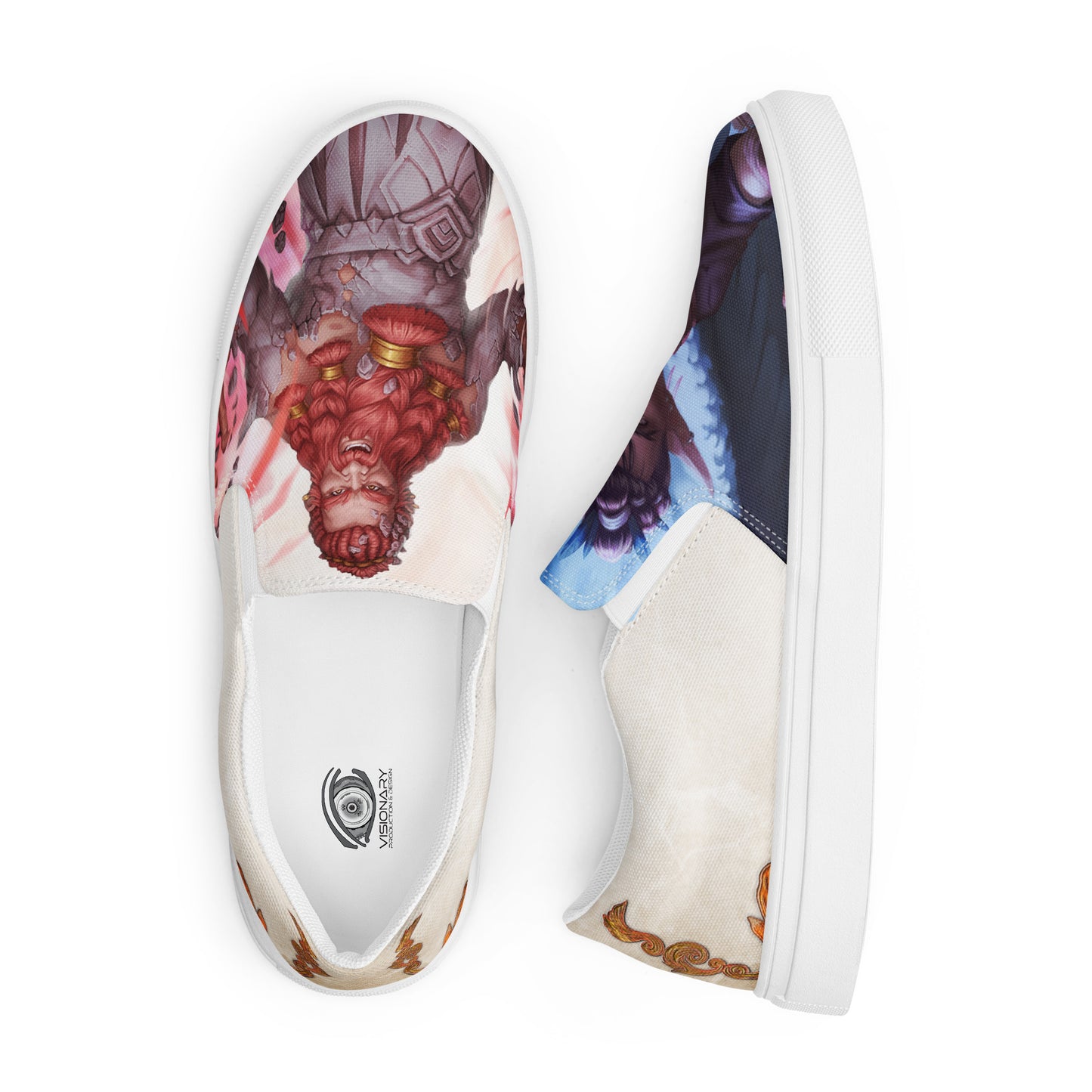 Men’s Slip-On Canvas Shoes “Harpy Warlock"